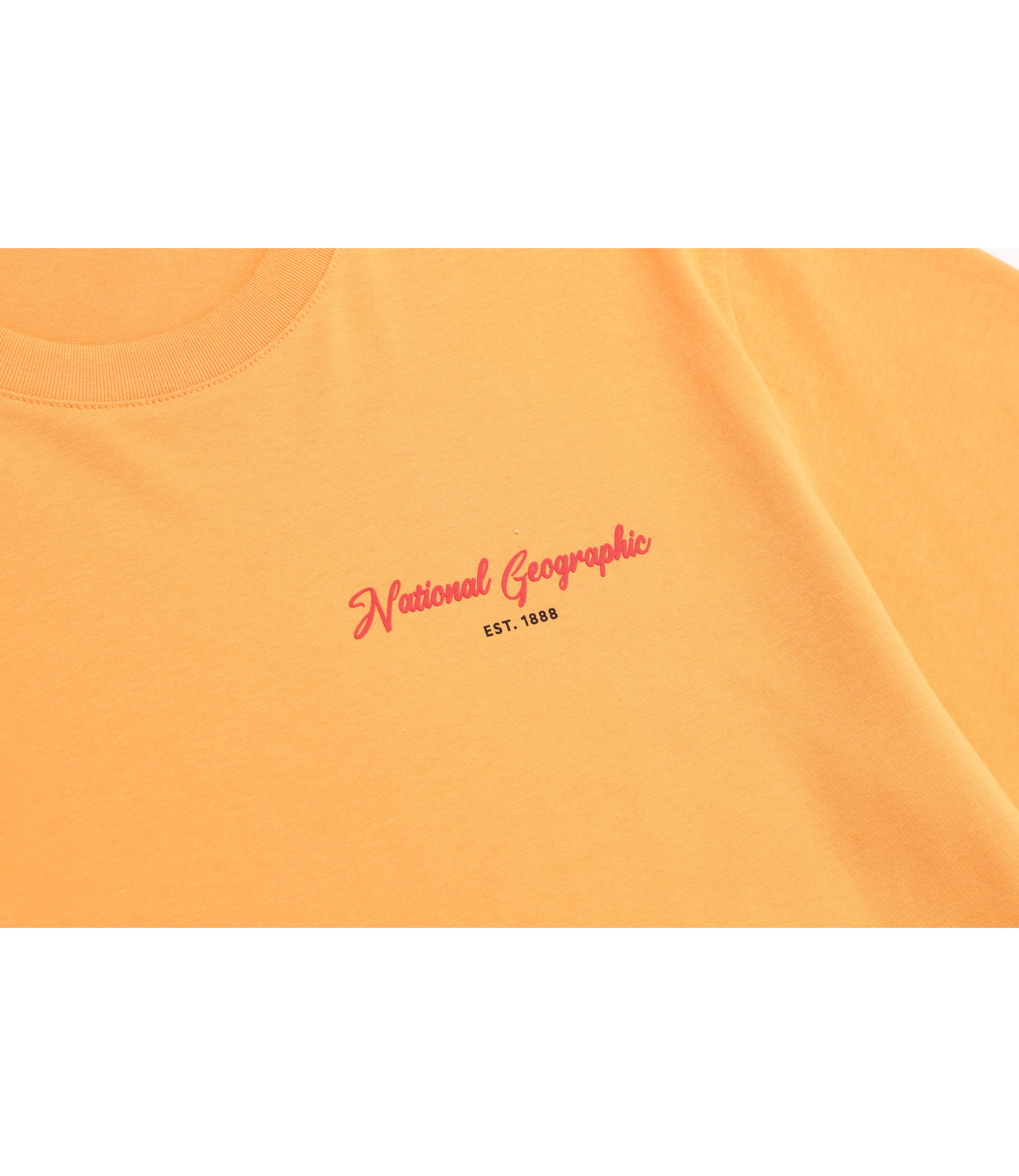 Unisex YELLOWSTONE SLOGAN Graphic Short Sleeve Tee<br>ORANGE