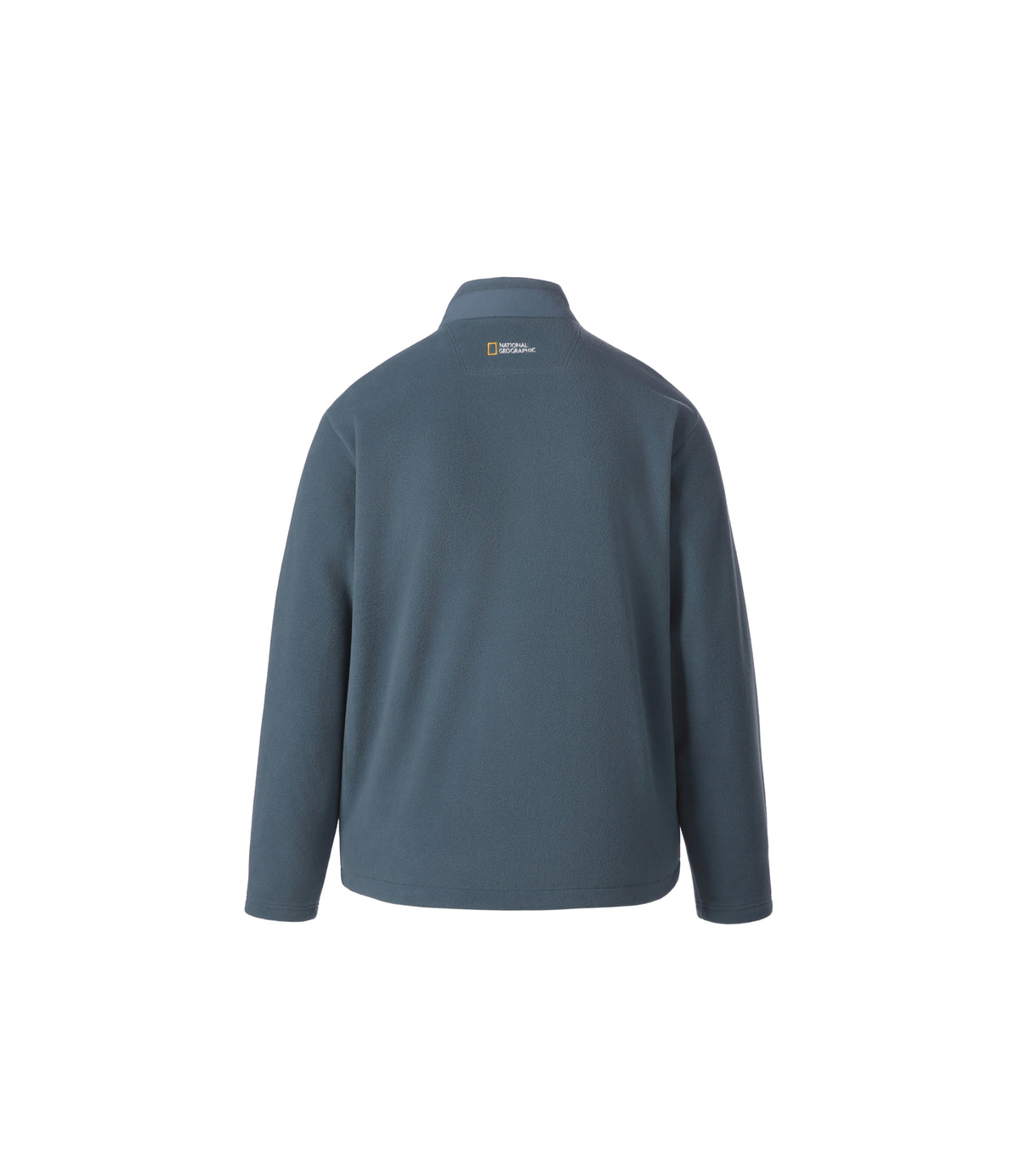 Unisex Siro Micro Fleece Stand-Neck Full Zip-Up<br>ASH BLUE