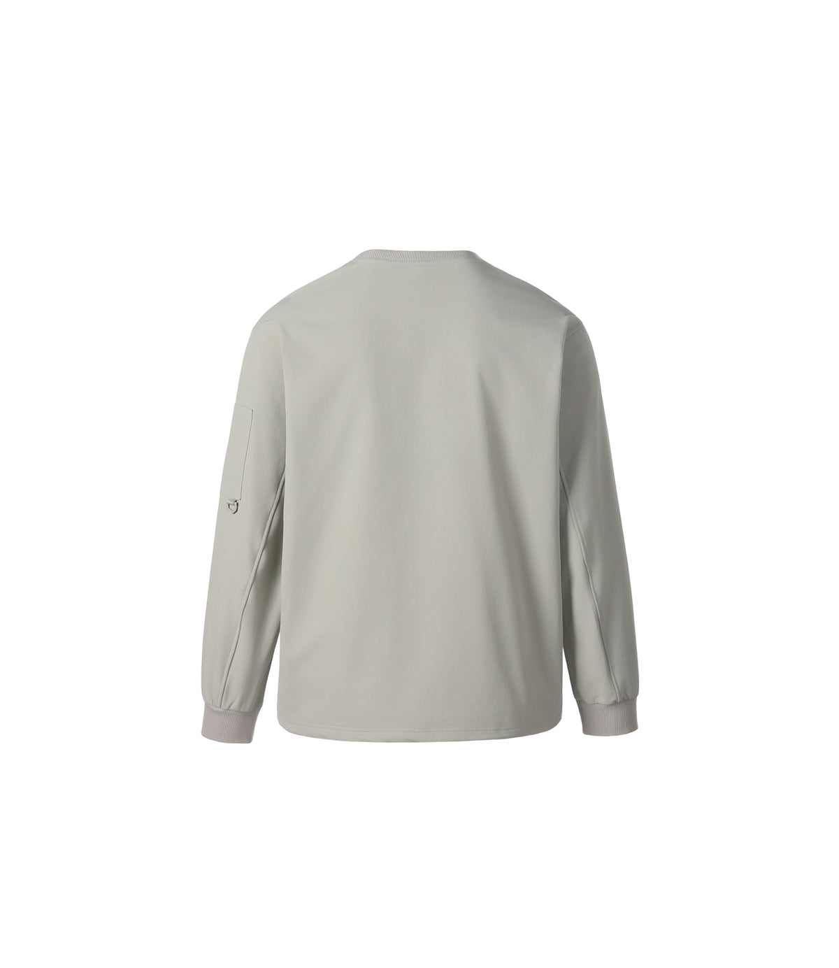 Unisex ARCHELON Double-Warm Brushed Woven Sweatshirt<br>LIGHT KHAKI