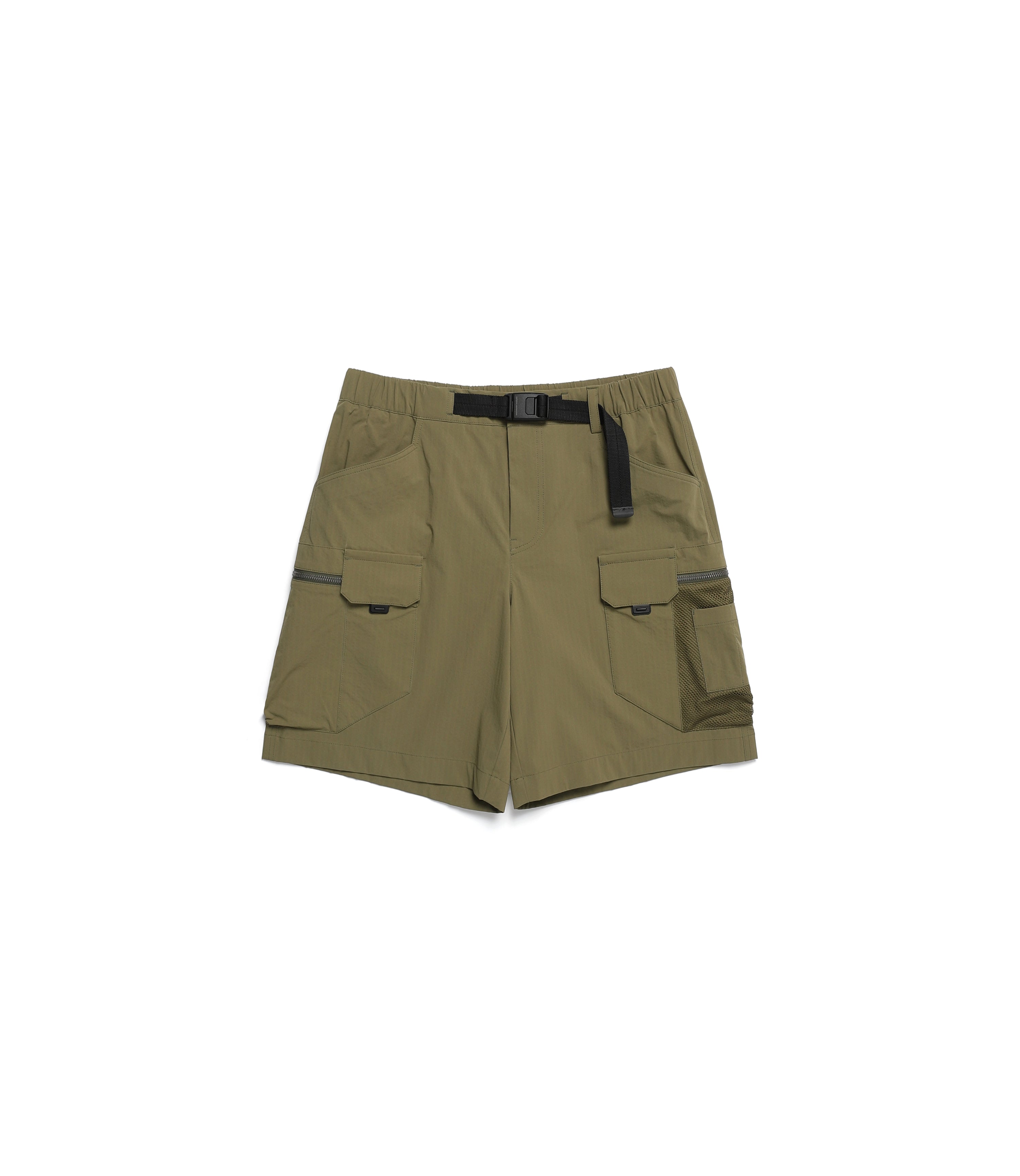 Men's FIELD Cargo Shorts Pants<br>GREEN OLIVE
