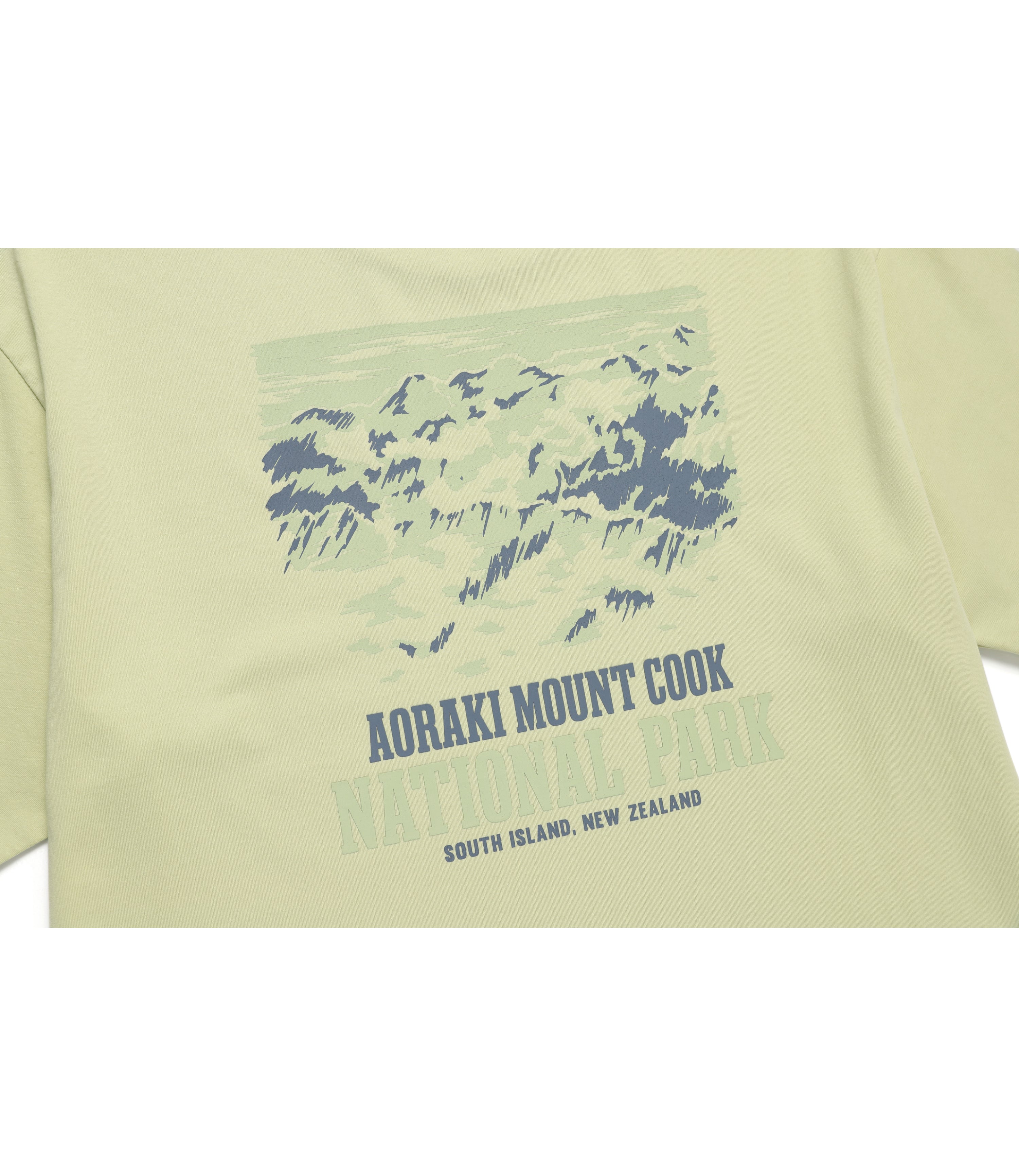 Unisex National Park Semi-Over Fit REGEN ASKIN Short Sleeve<br>LIGHT JADE
