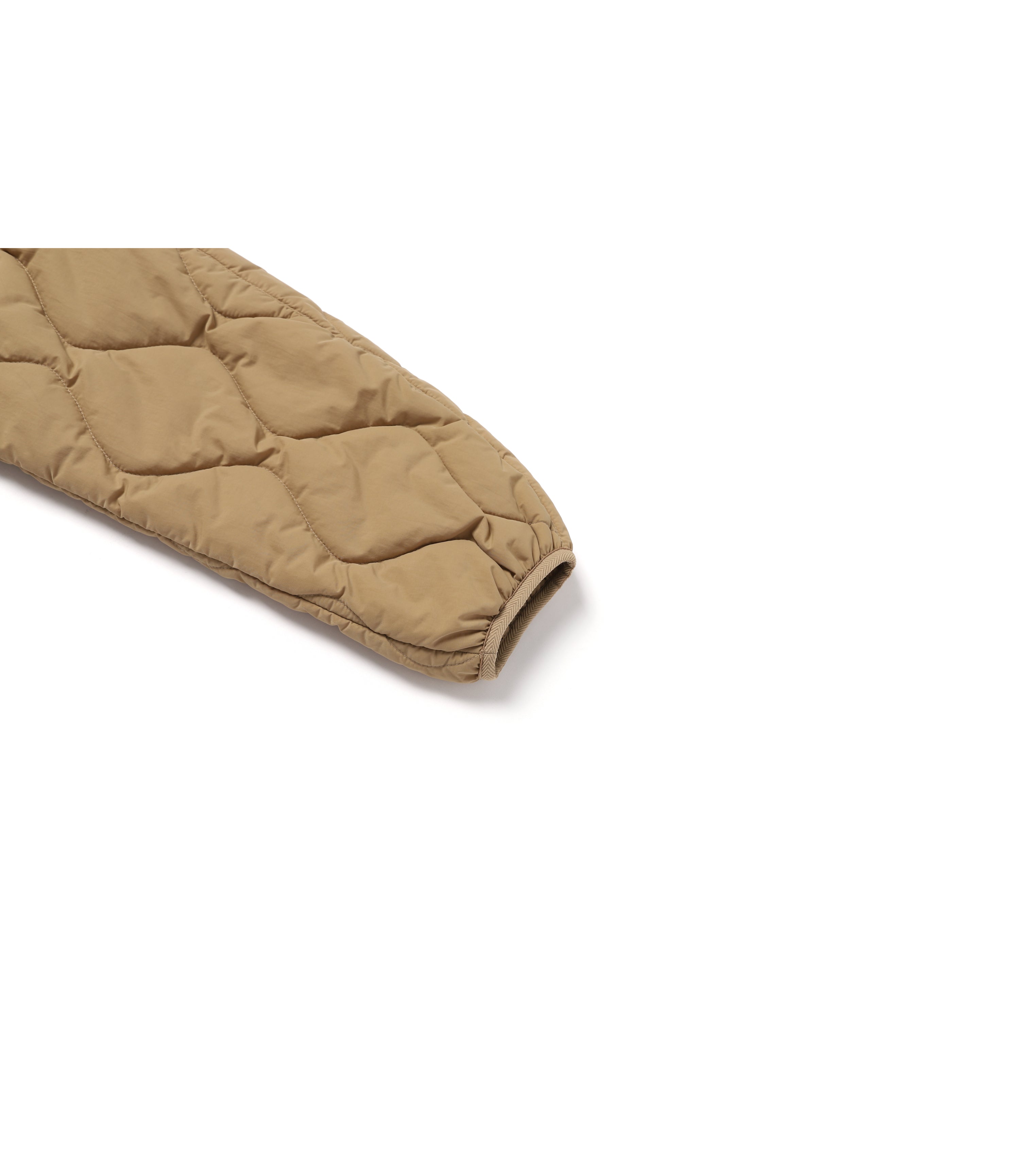 Unisex ORYX Quilted Hoodie Jacket<br>TAN