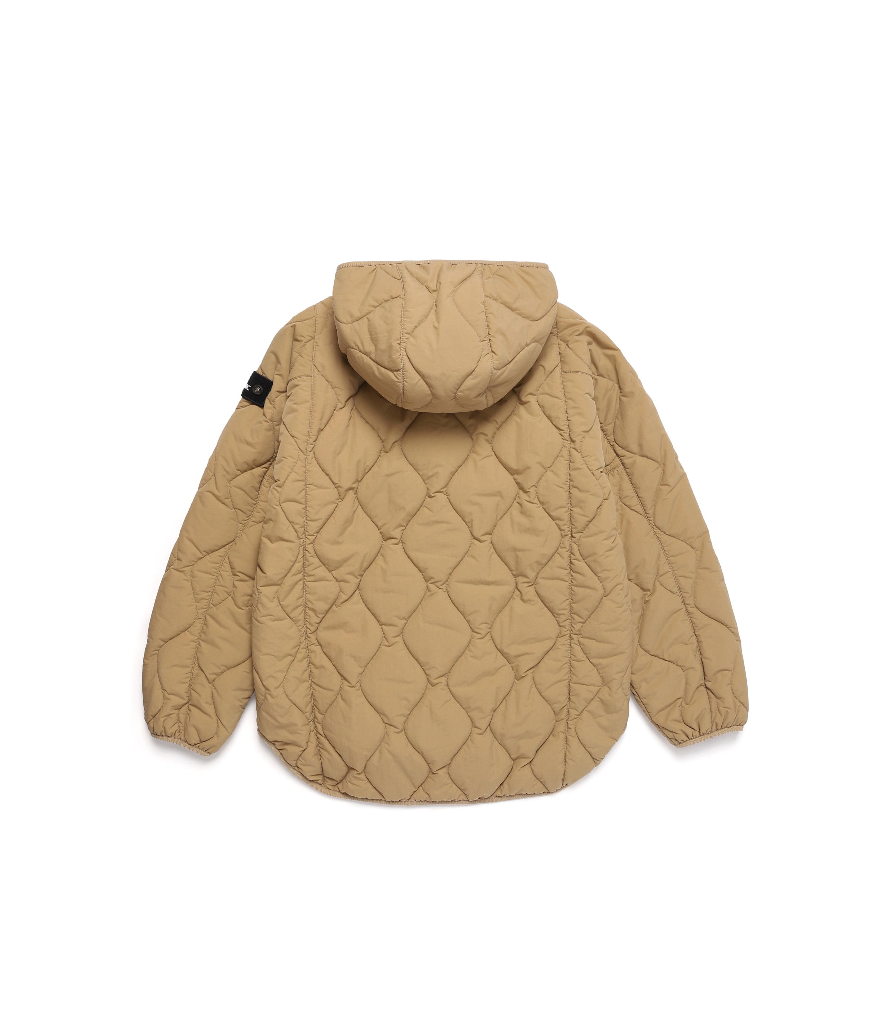 Unisex ORYX Quilted Hoodie Jacket<br>TAN