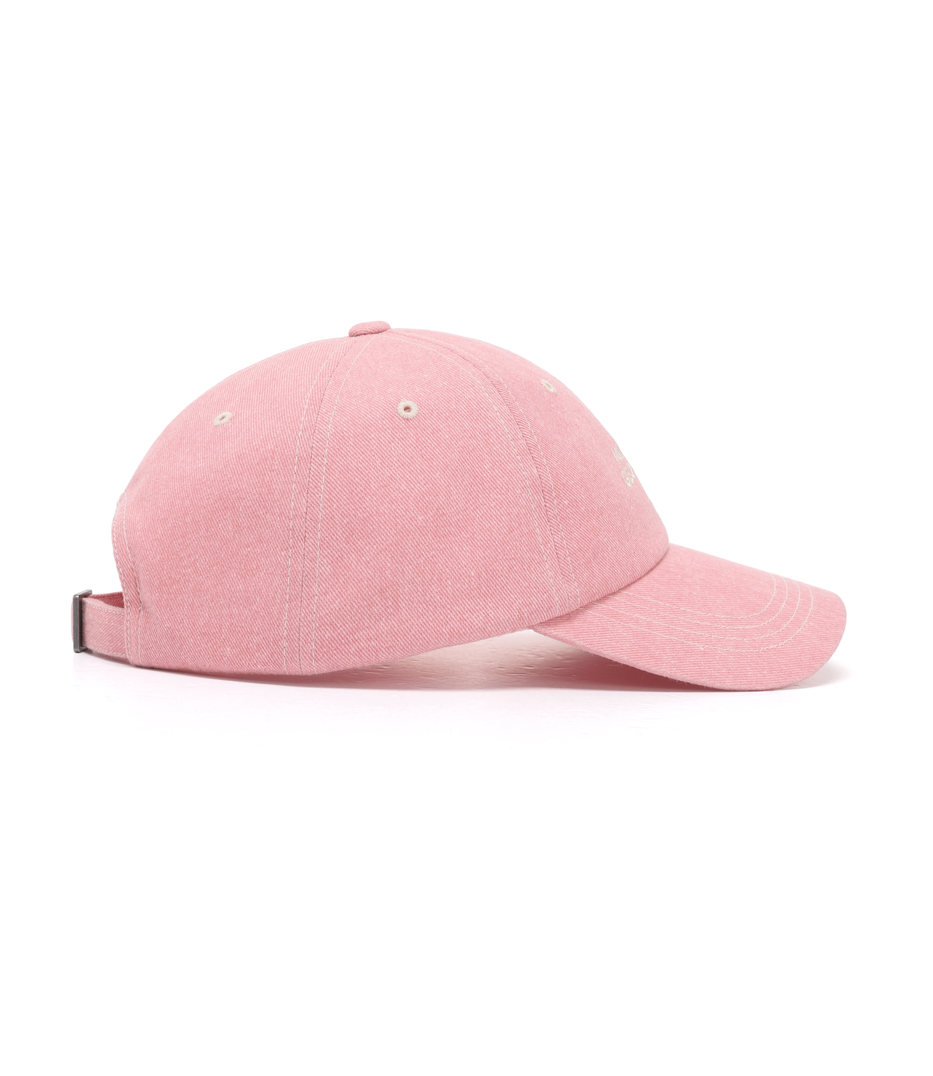 Stitch Washing Ball Cap<br>PINK