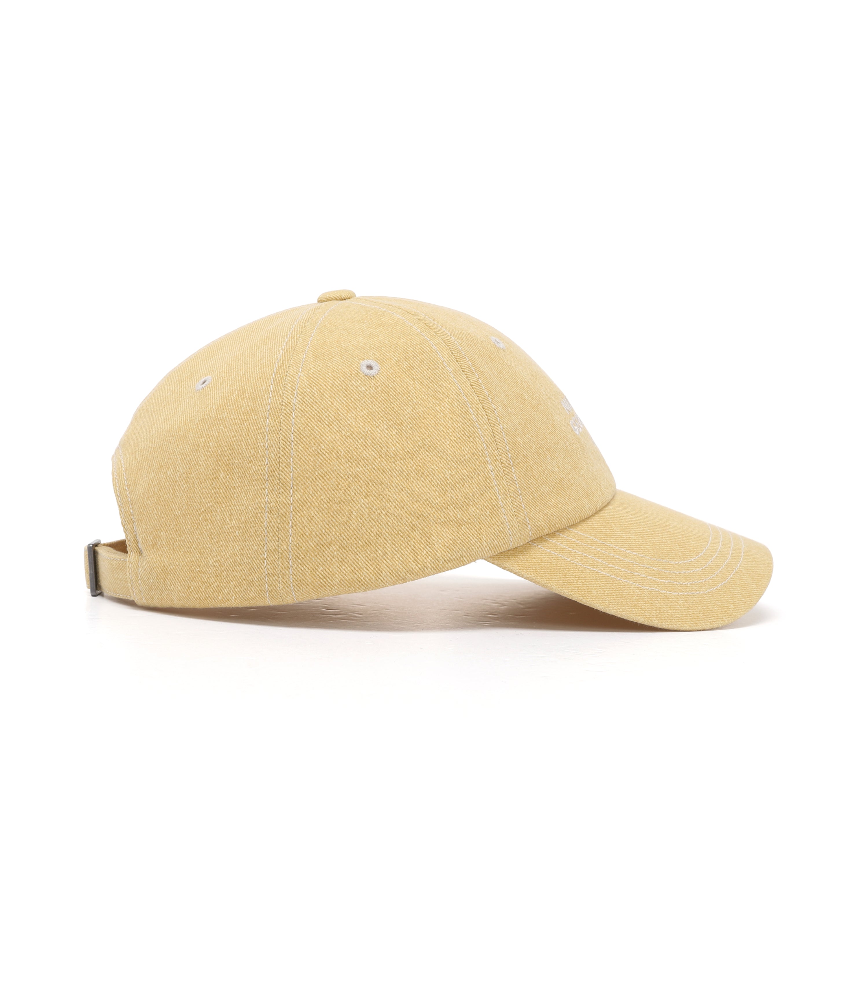 Stitch Washing Ball Cap<br>MUSTARD