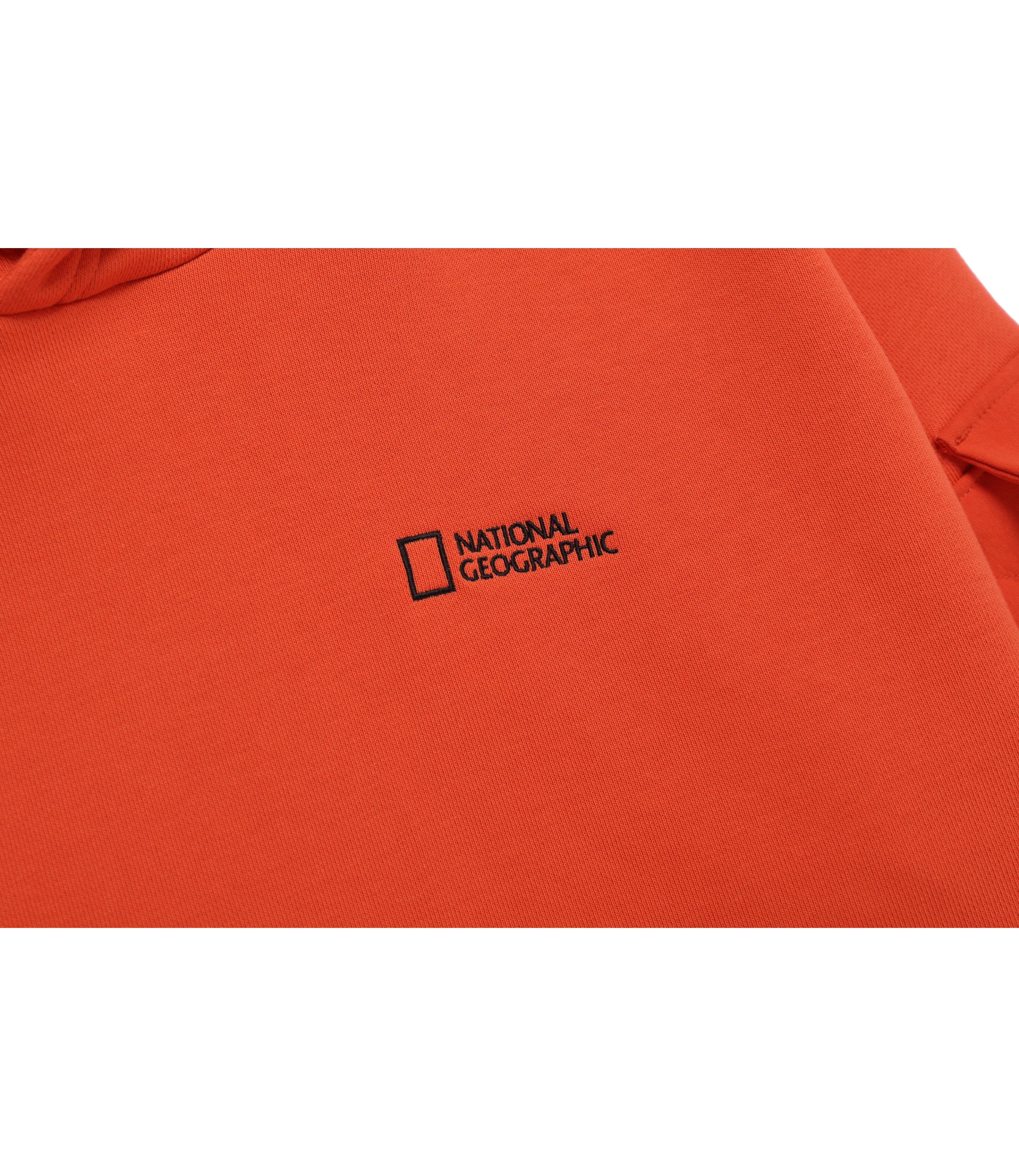 Men's NRN Hybrid Semi-Over Fit Hoodie<br>L/ORANGE