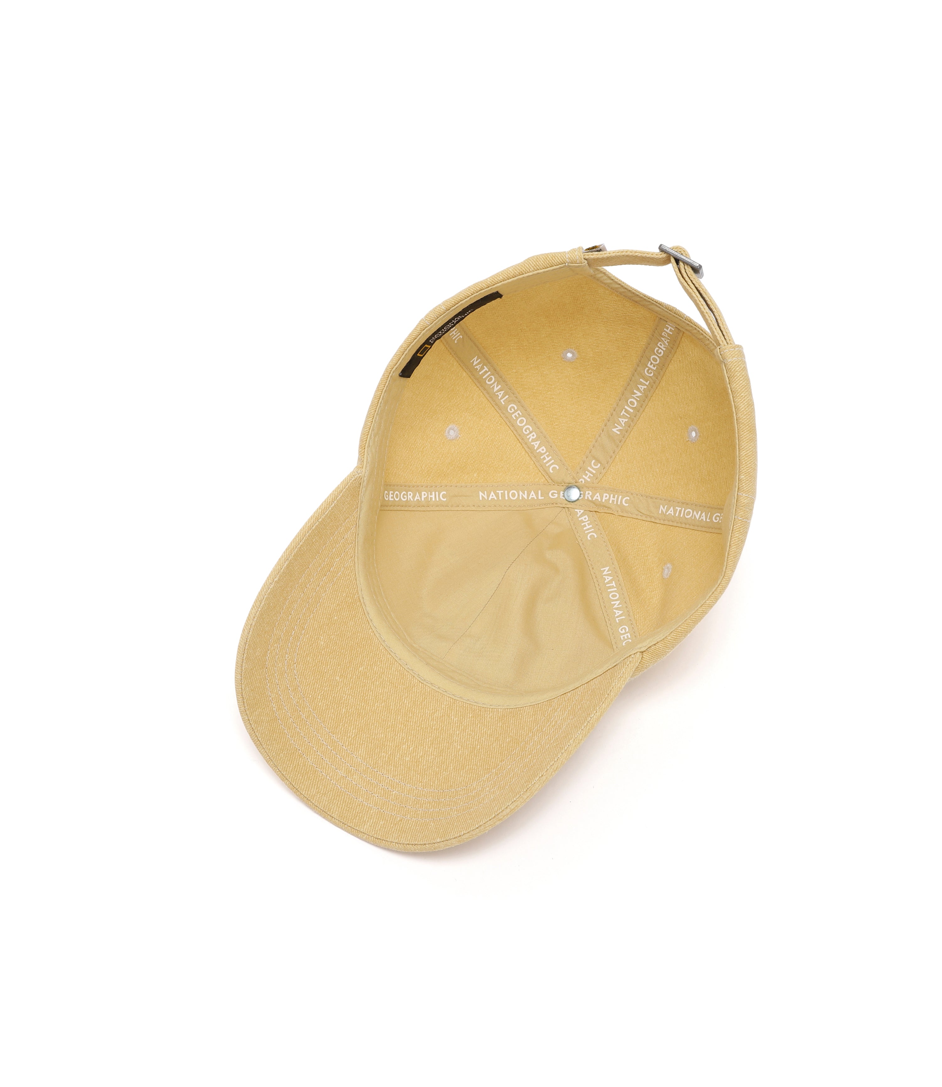 Stitch Washing Ball Cap<br>MUSTARD