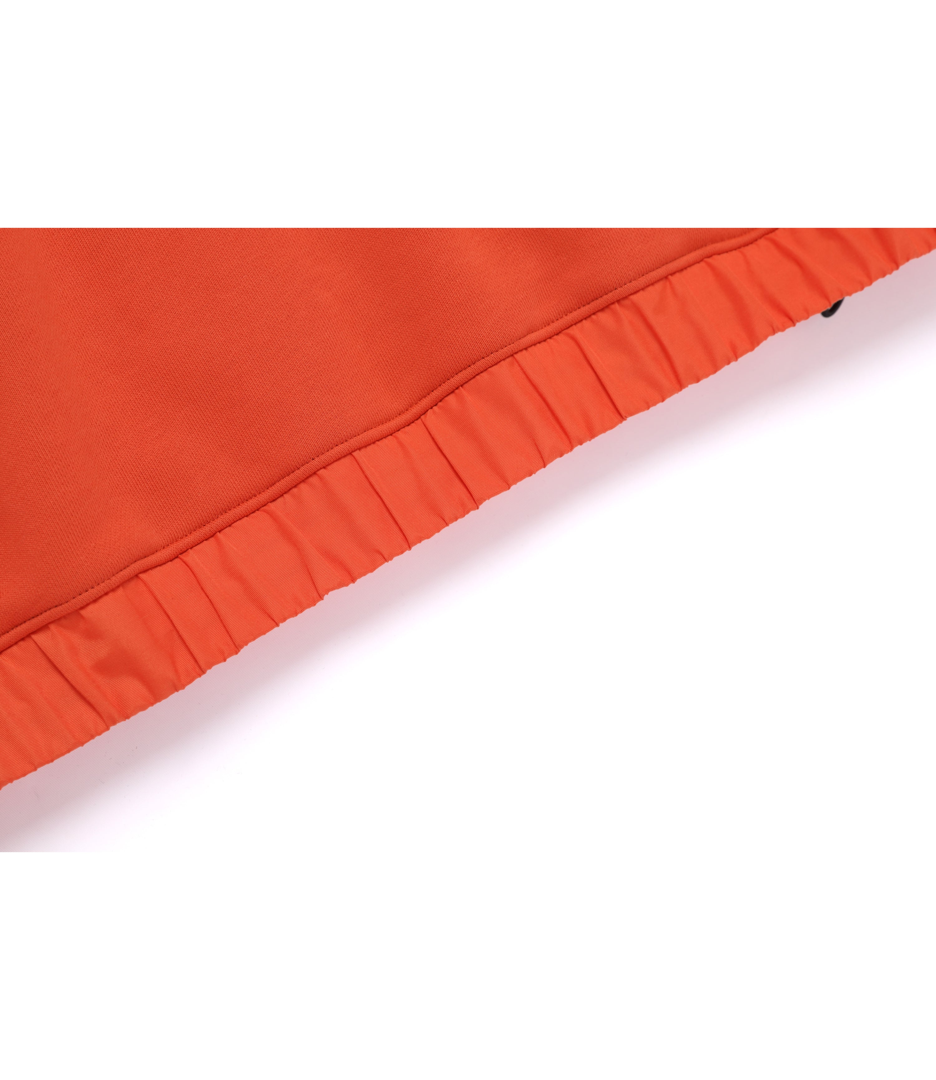 Men's NRN Hybrid Semi-Over Fit Hoodie<br>L/ORANGE