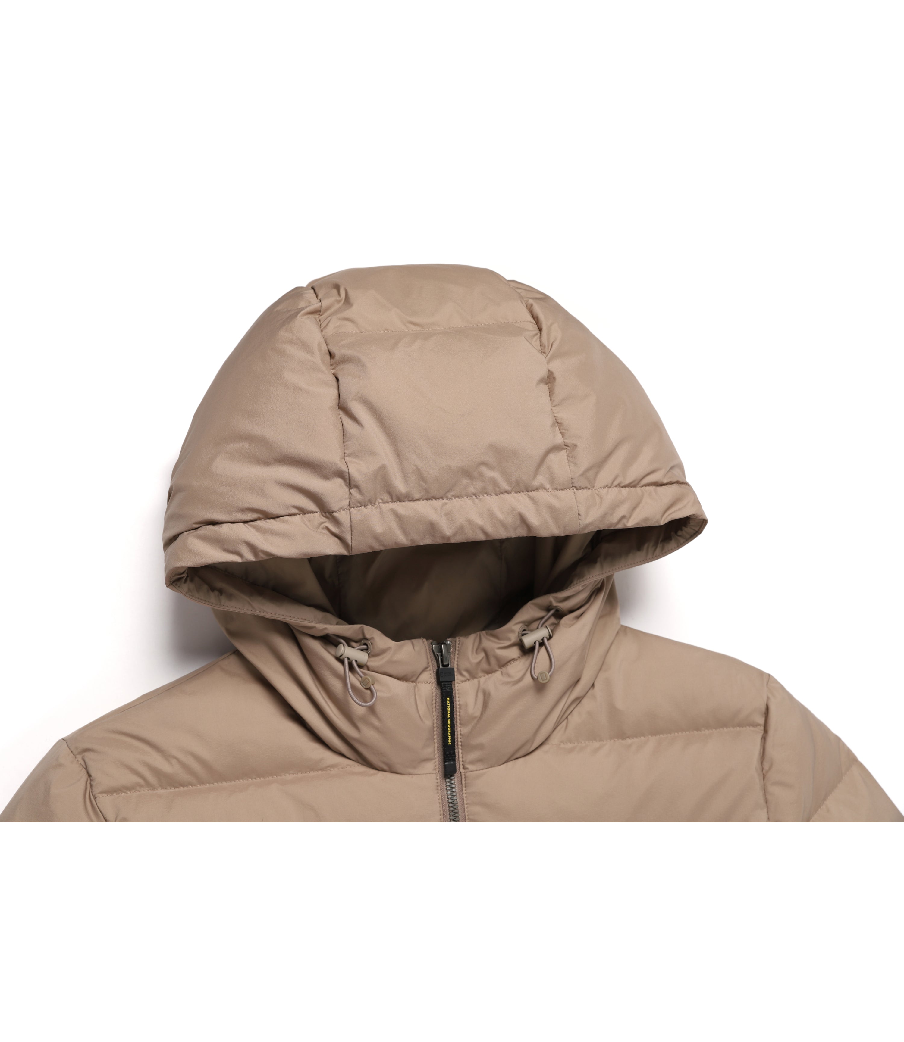 Women's MILVUS Light Mid Length Goose Down Jacket<br>BEIGE