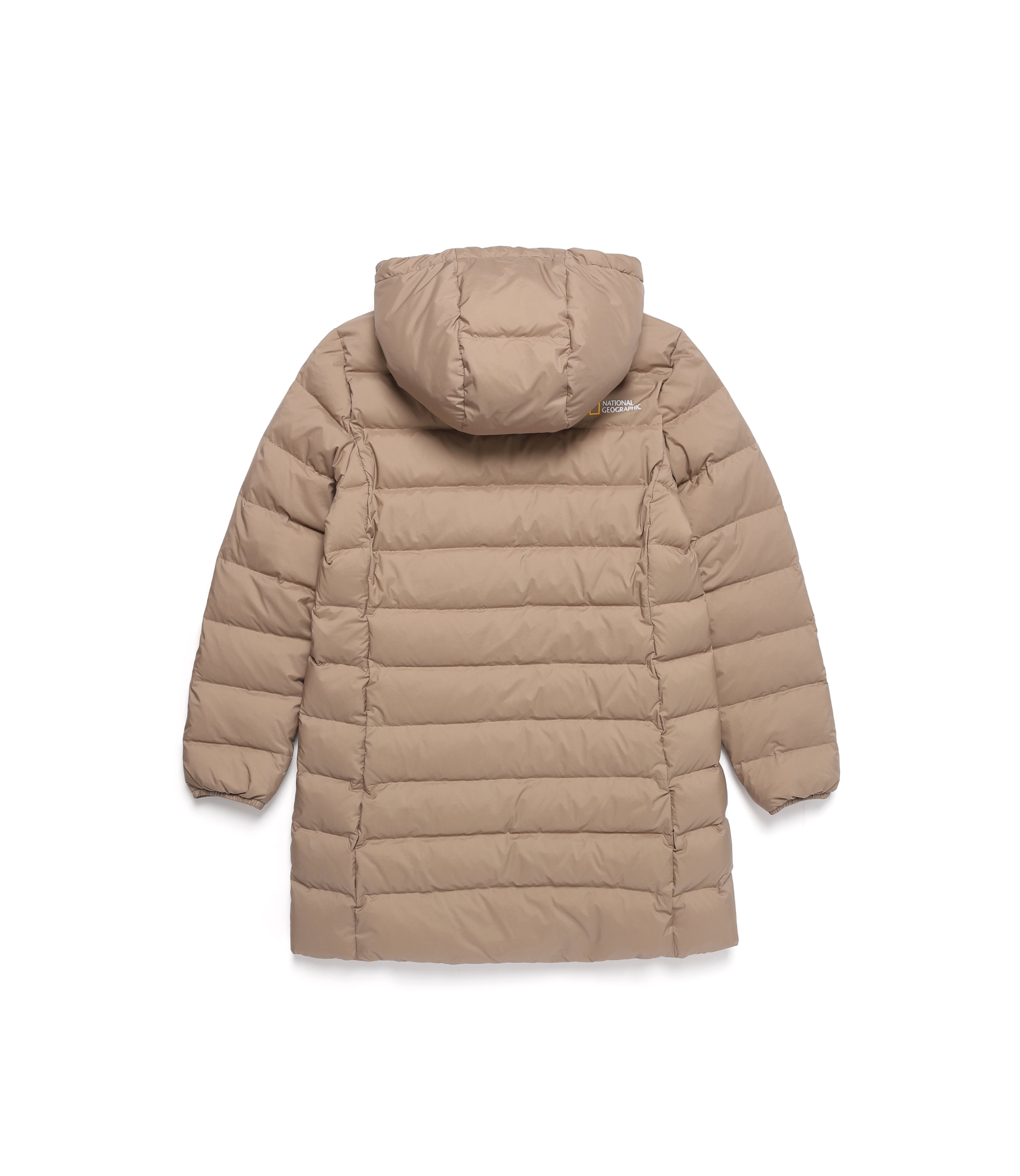 Women's MILVUS Light Mid Length Goose Down Jacket<br>BEIGE