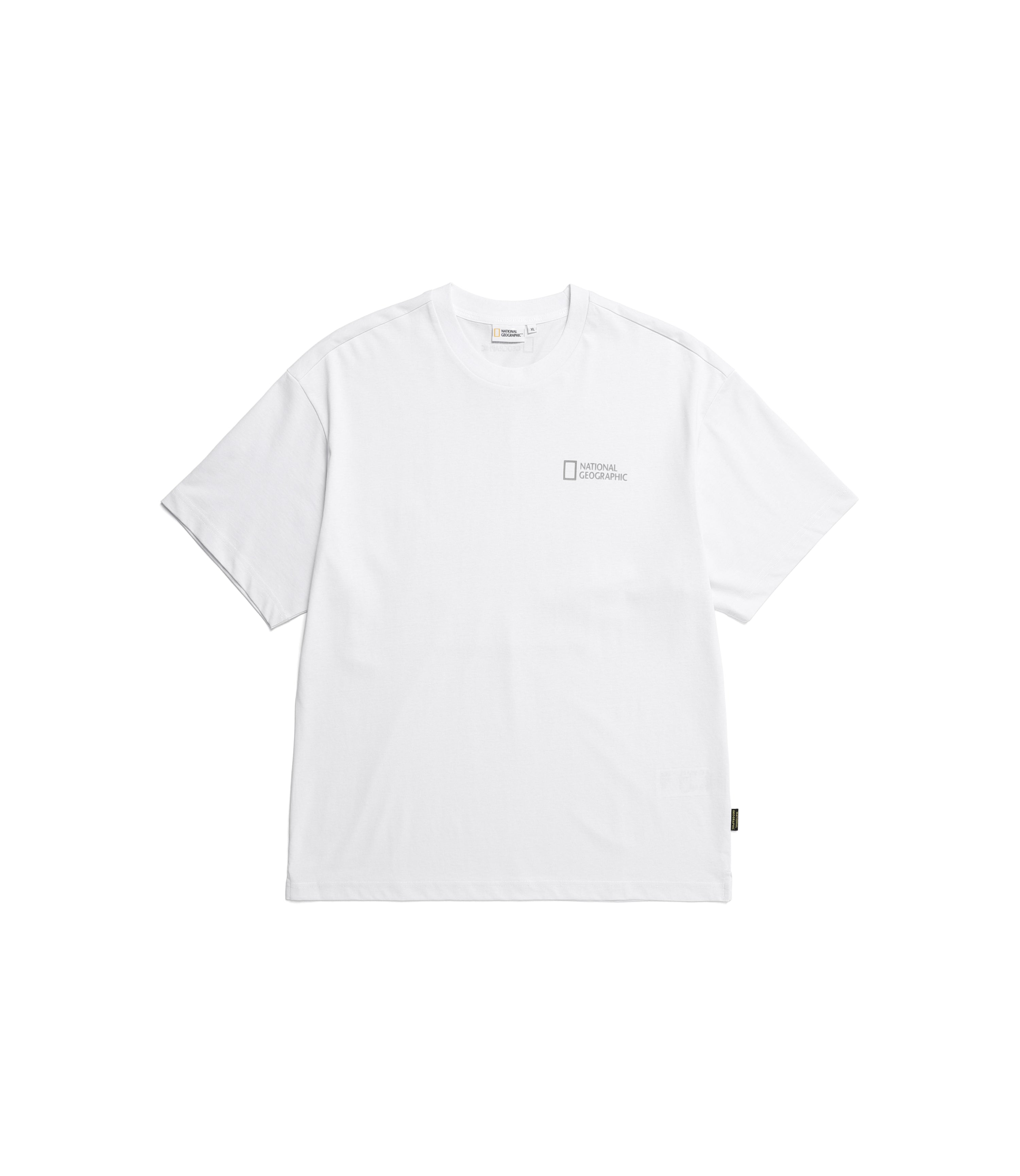 Unisex URBAN CITY Graphic Short Sleeve Tee<br>WHITE