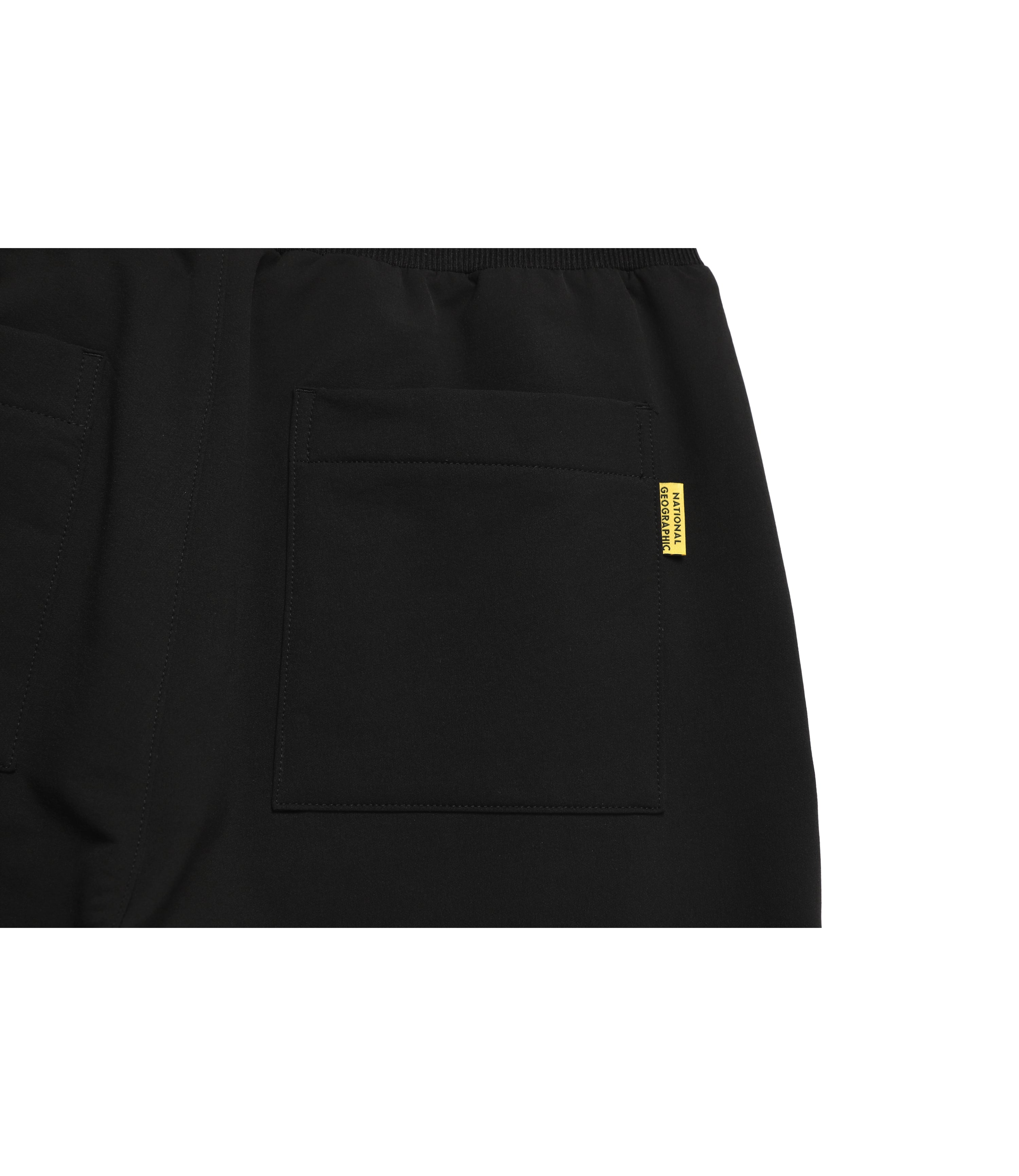 Unisex ARCHELON Brushed Woven Straight Pants<br>CARBON BLACK