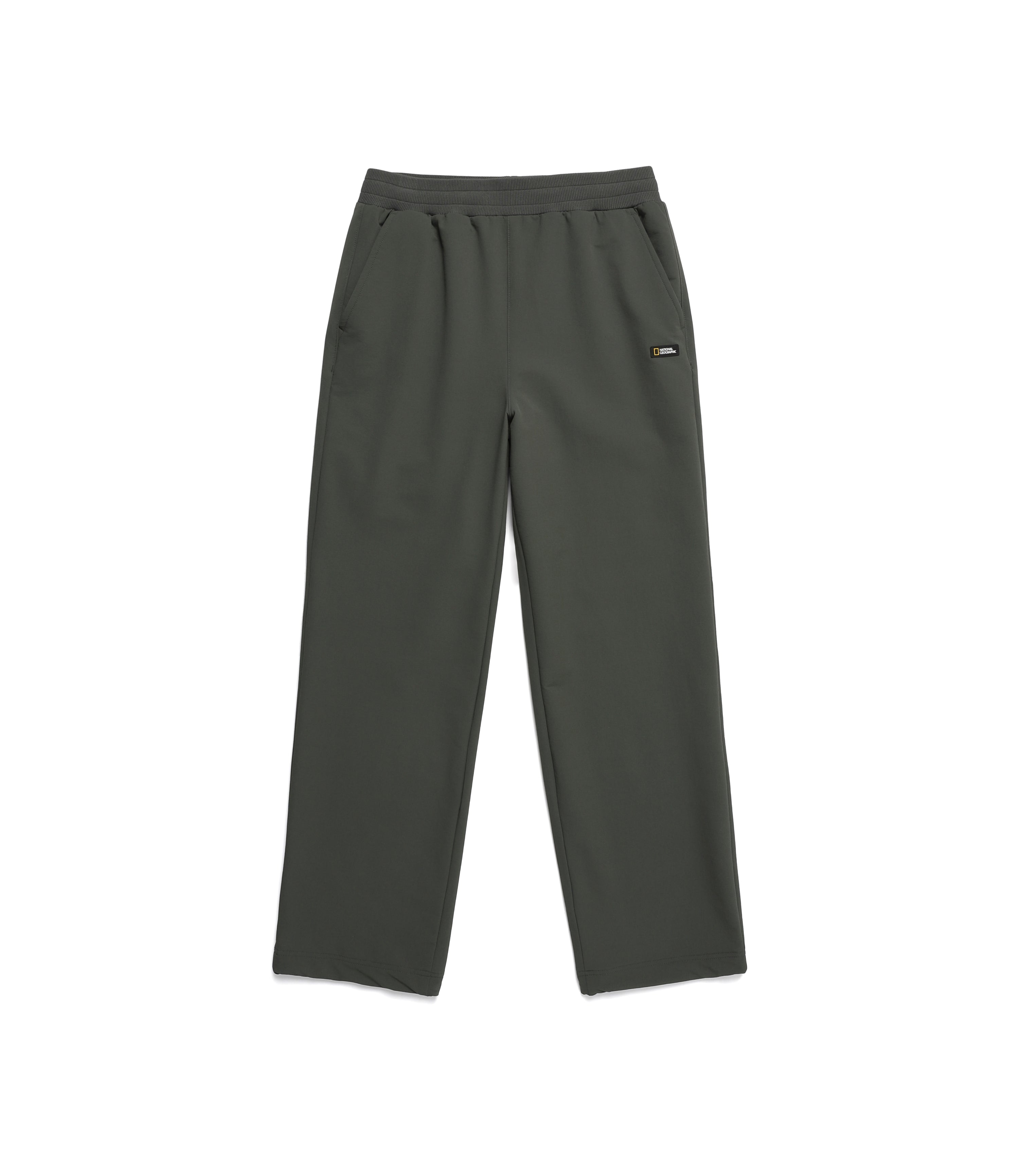 Unisex ARCHELON Brushed Woven Straight Pants<br>F/KHAKI