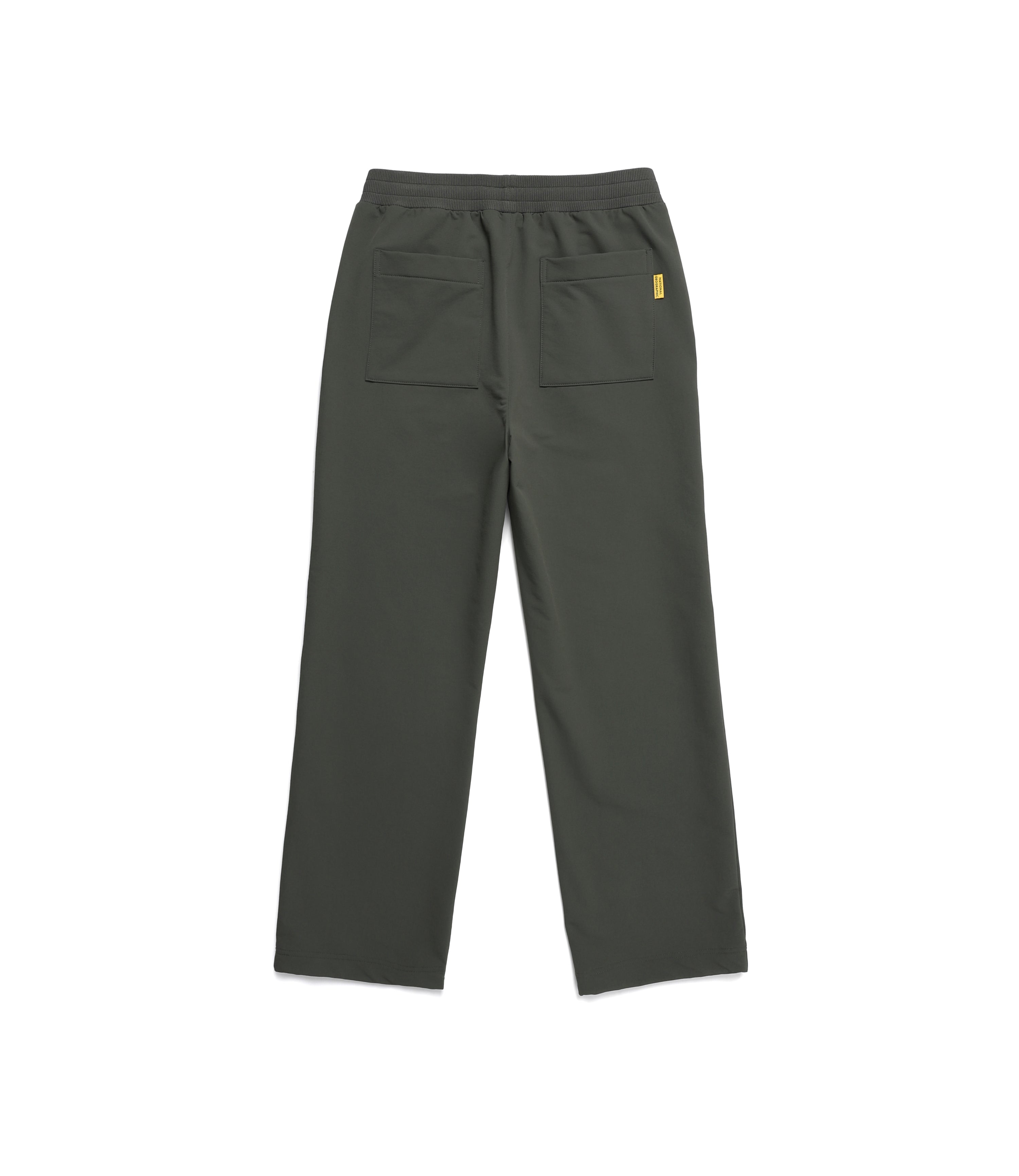 Unisex ARCHELON Brushed Woven Straight Pants<br>F/KHAKI