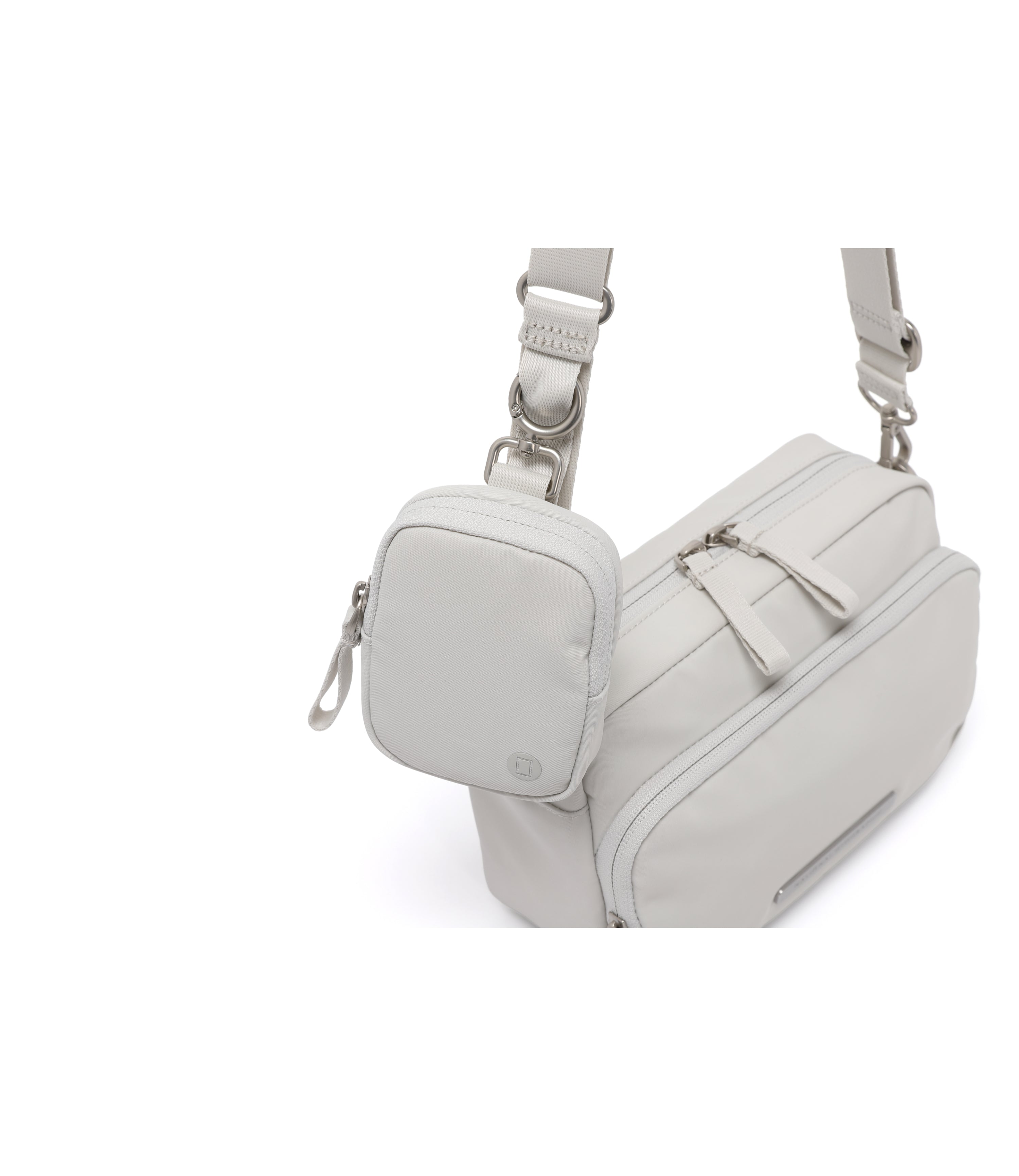 Urban Travel Crossbody Bag<br>L/BEIGE