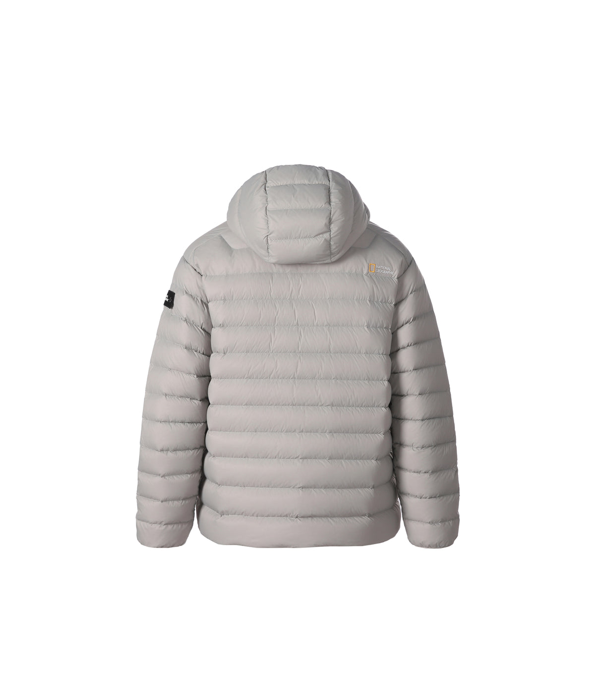 Unisex Lightpack Hooded Lightweight Duck Down Jumper<br>L/GREY