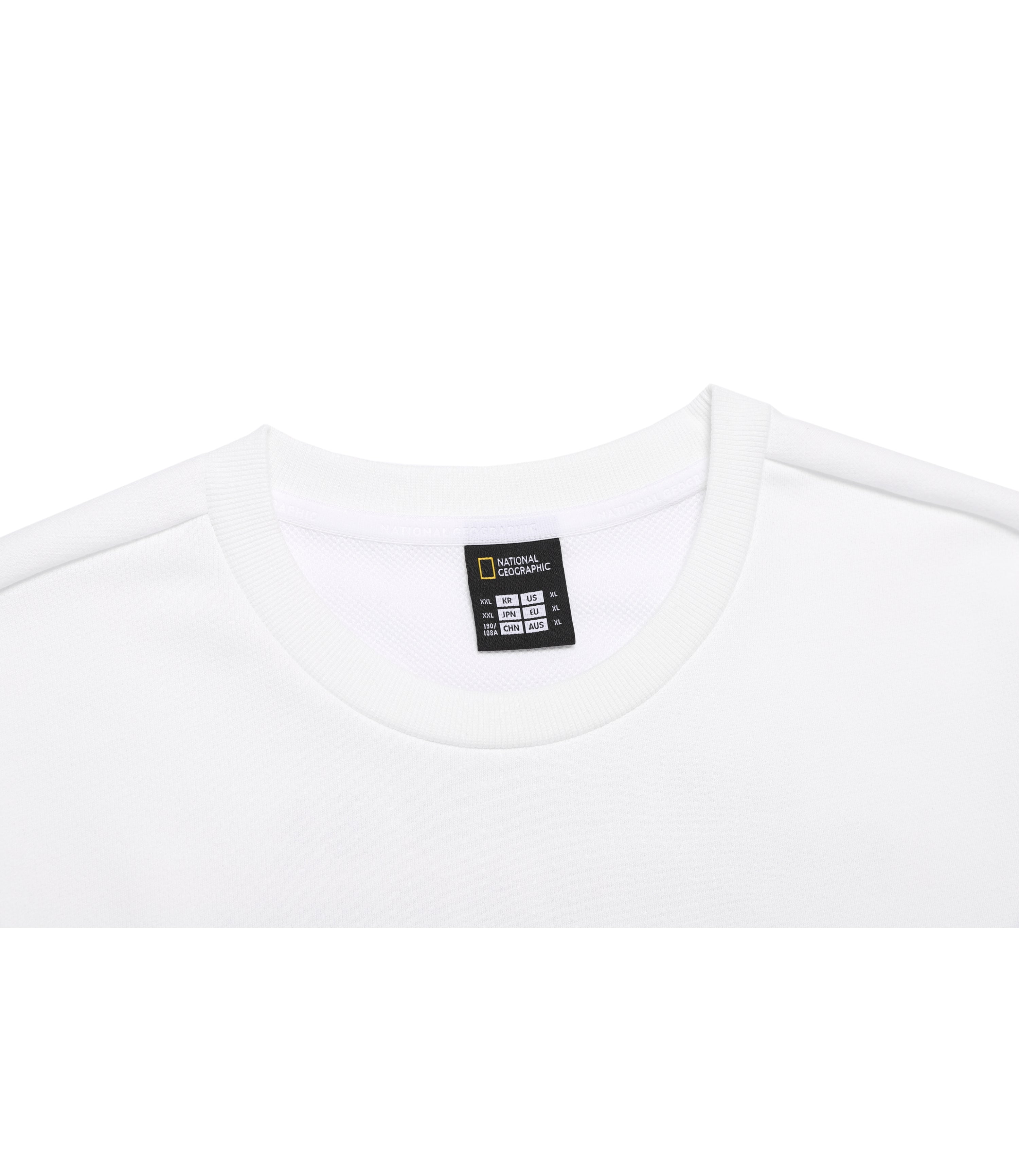 Unisex Concept Graphic Sweatshirt<br>O/WHITE