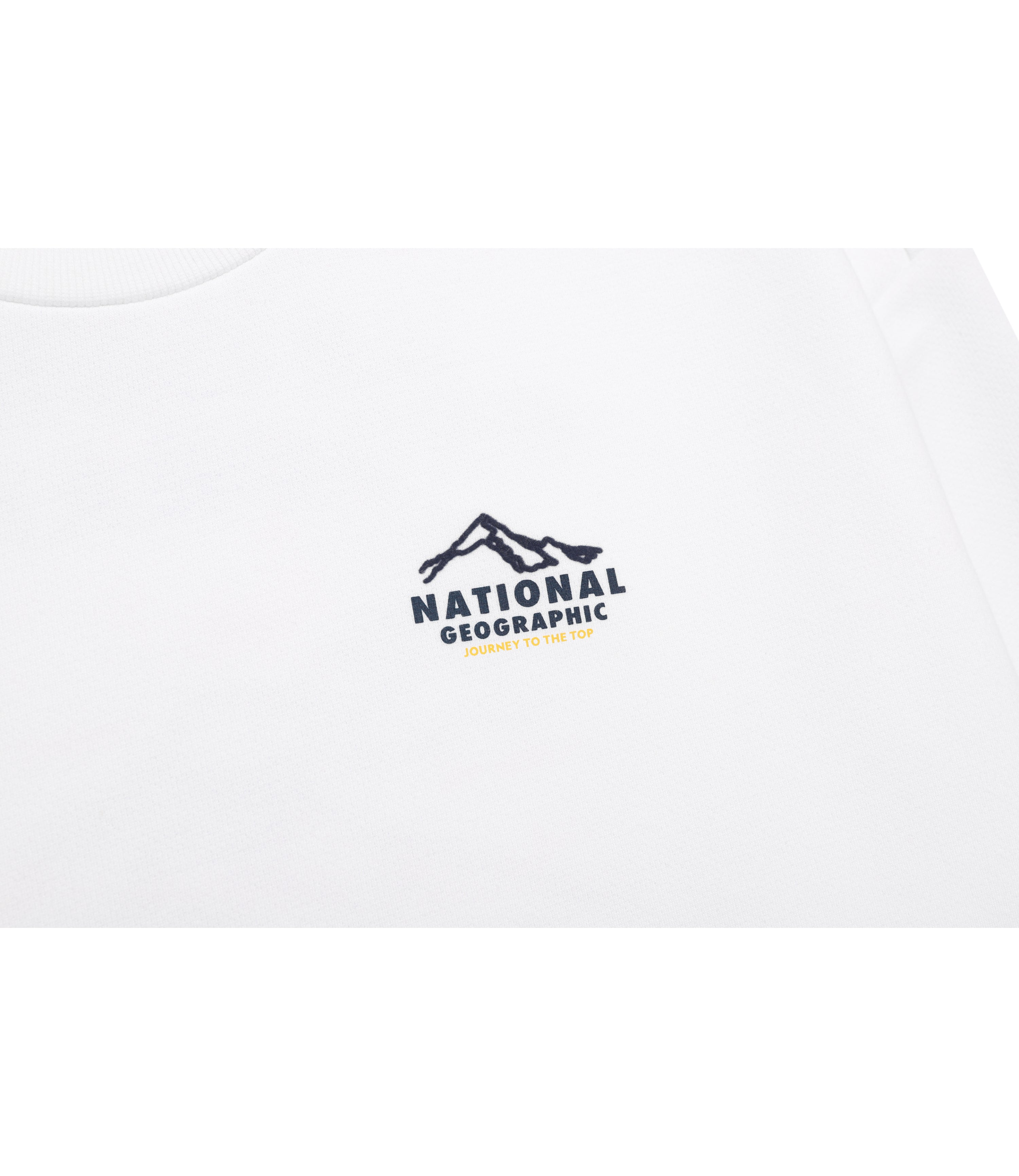 Unisex Concept Graphic Sweatshirt<br>O/WHITE