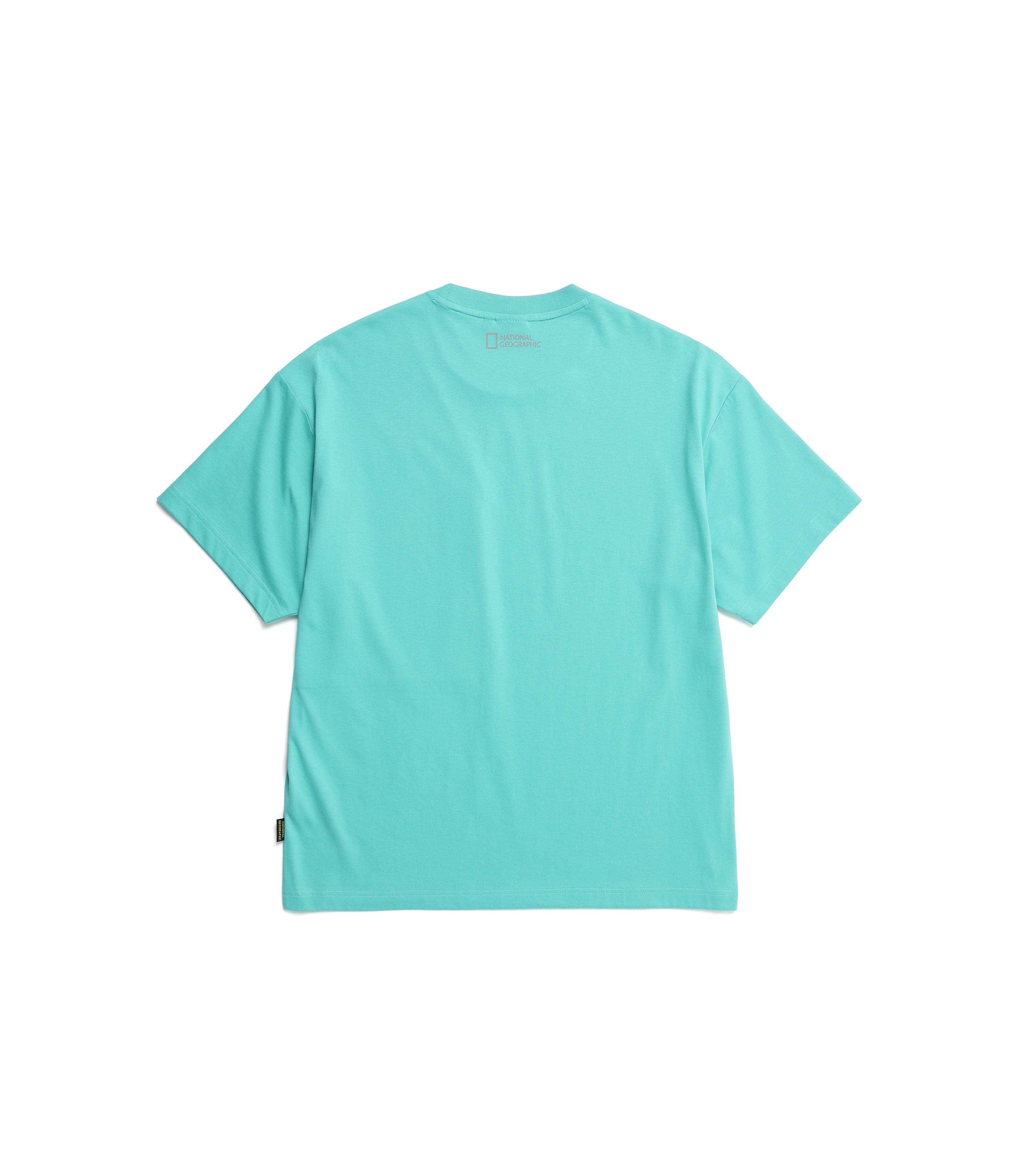 Men's KAKUTU Pocket Woven Color Block Short Sleeve Tee<br>PARIS GREEN