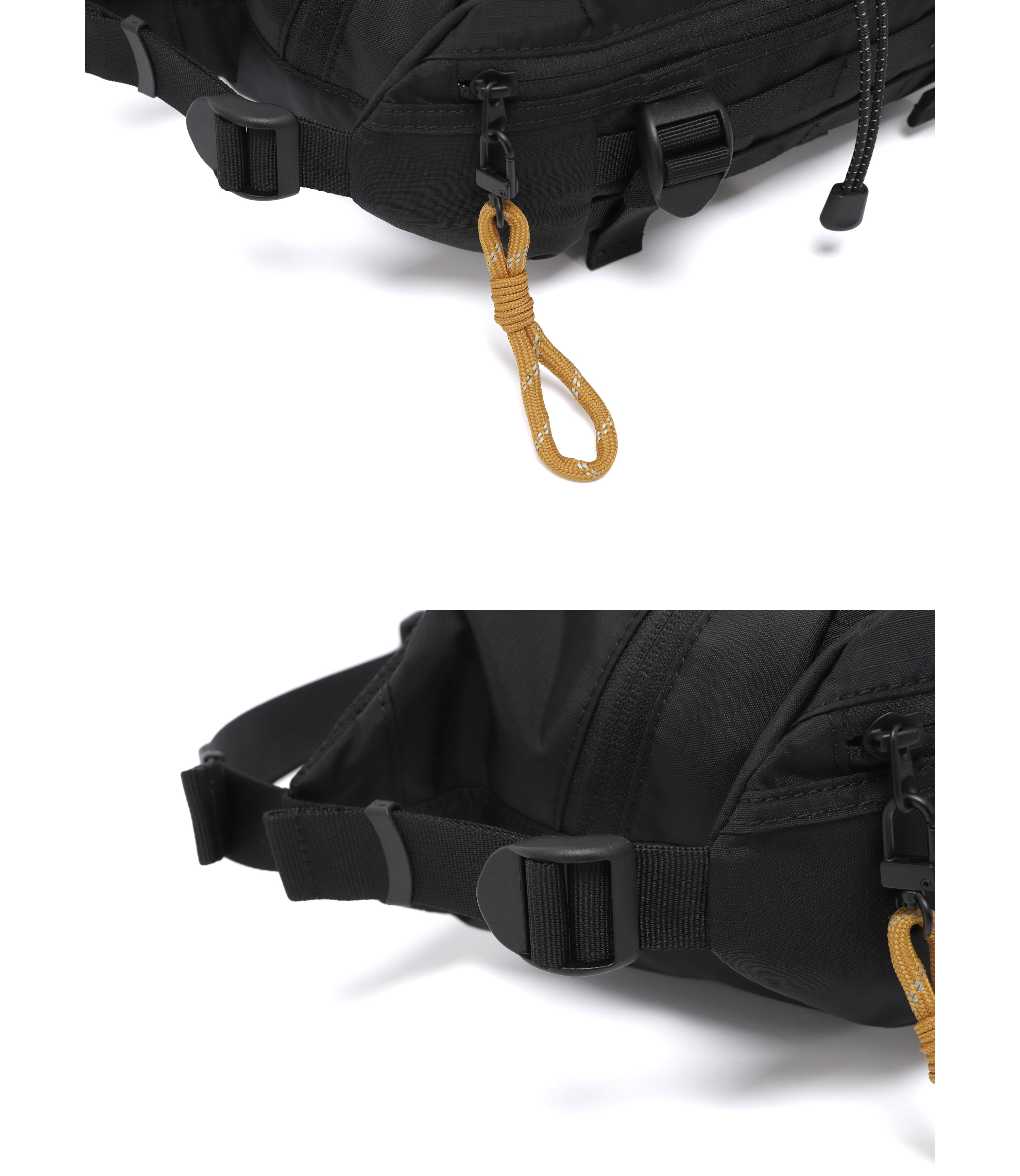 CREST Hip Sack<br>BLACK