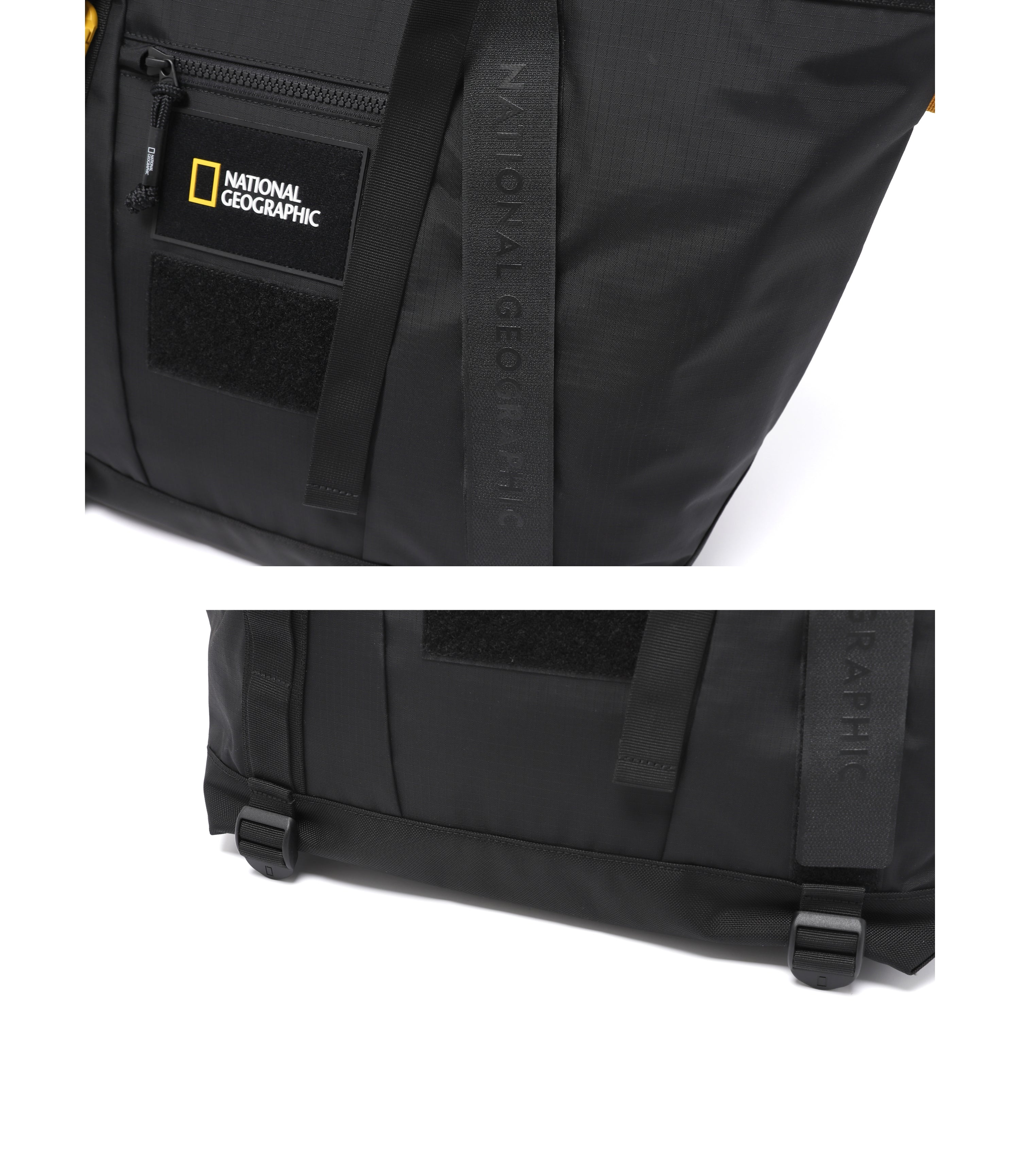 CREST Tote Bag<br>BLACK
