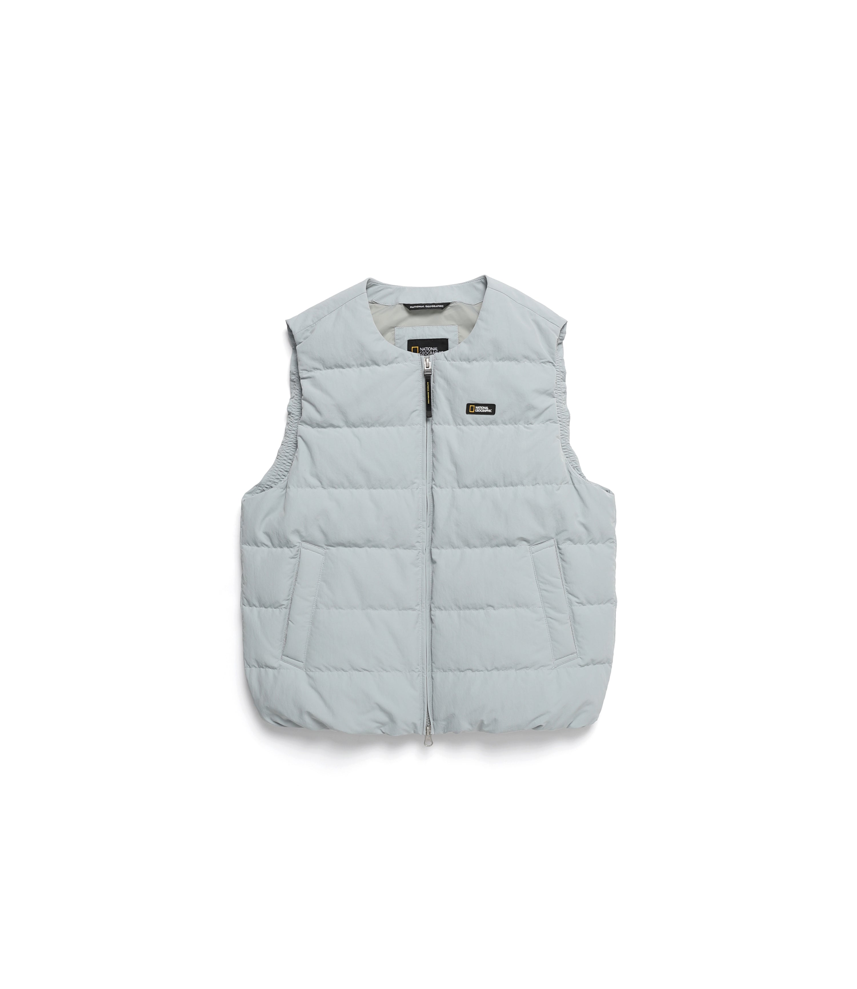 Women's Heron U-Neck Light Down Vest<br>LIGHT JADE