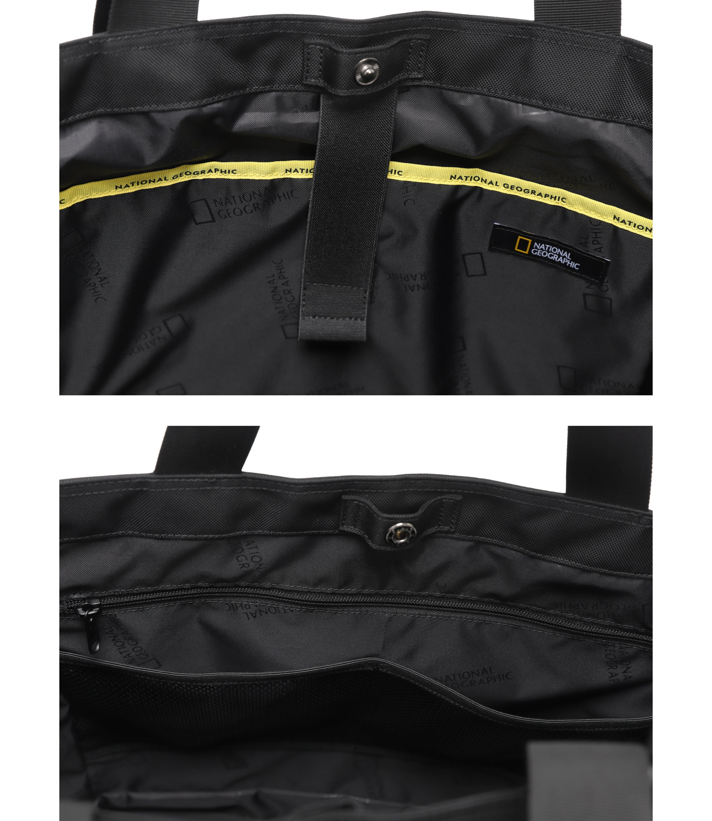 CREST Tote Bag<br>BLACK