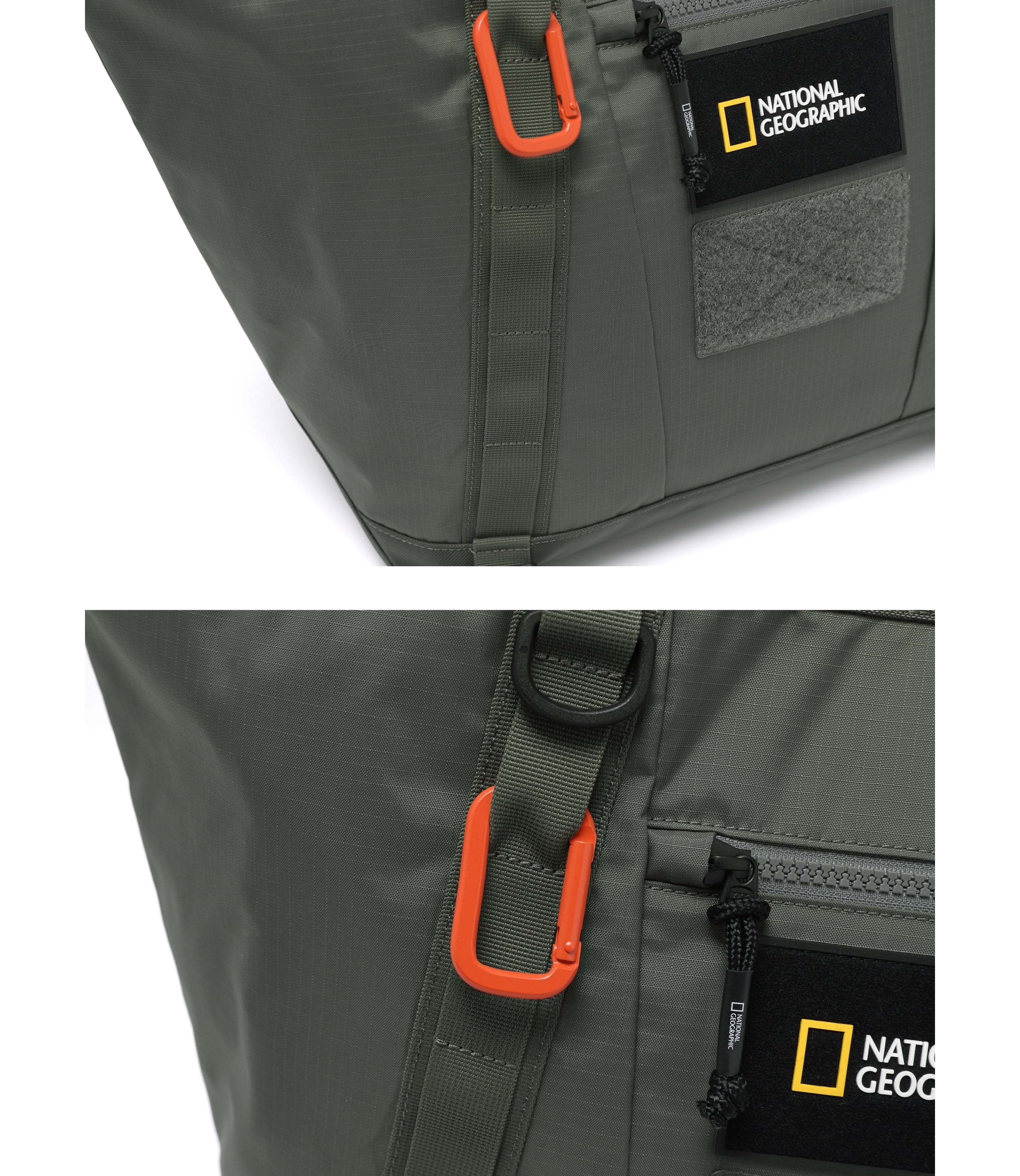 CREST Tote Bag<br>KHAKI