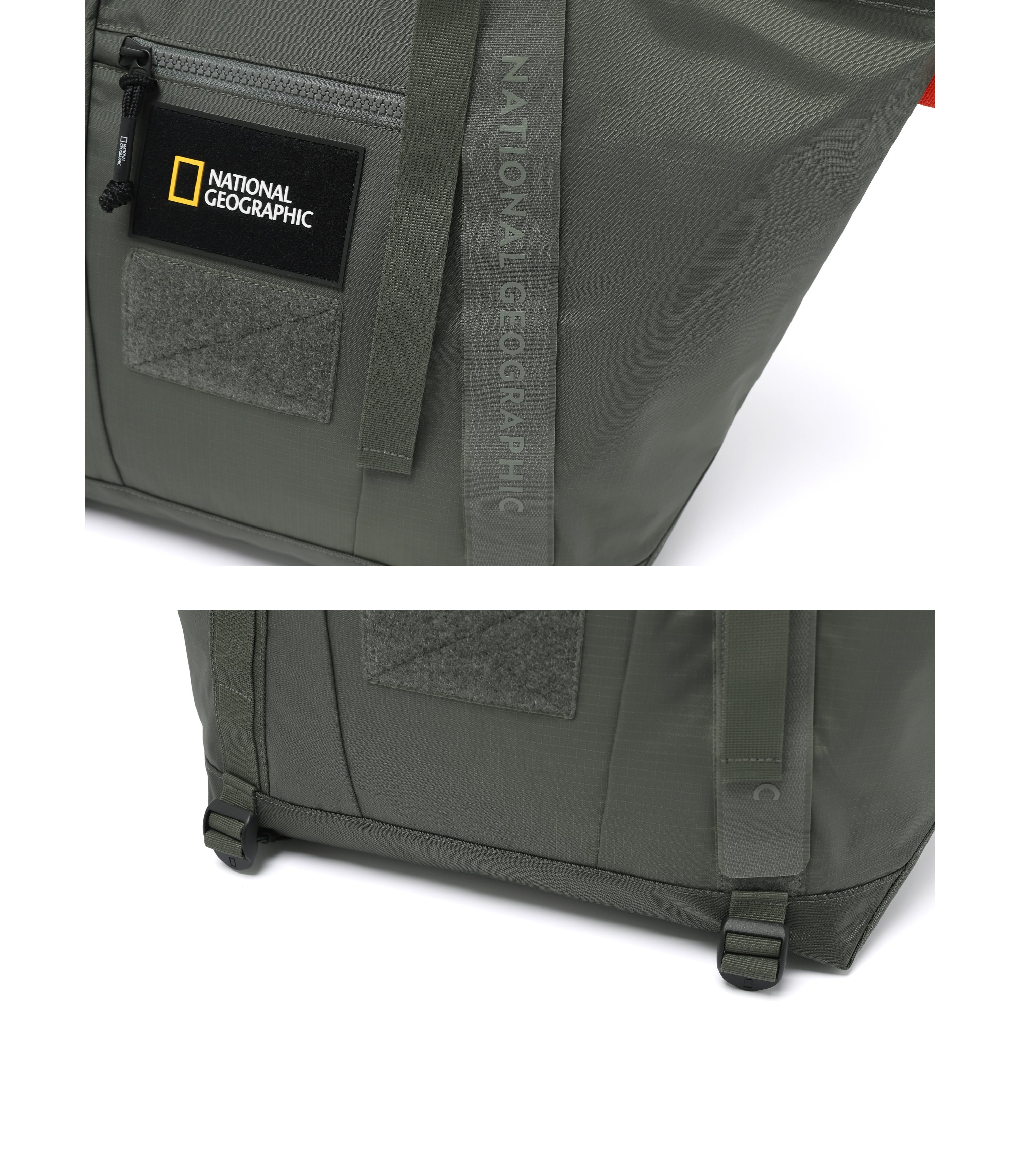 CREST Tote Bag<br>KHAKI