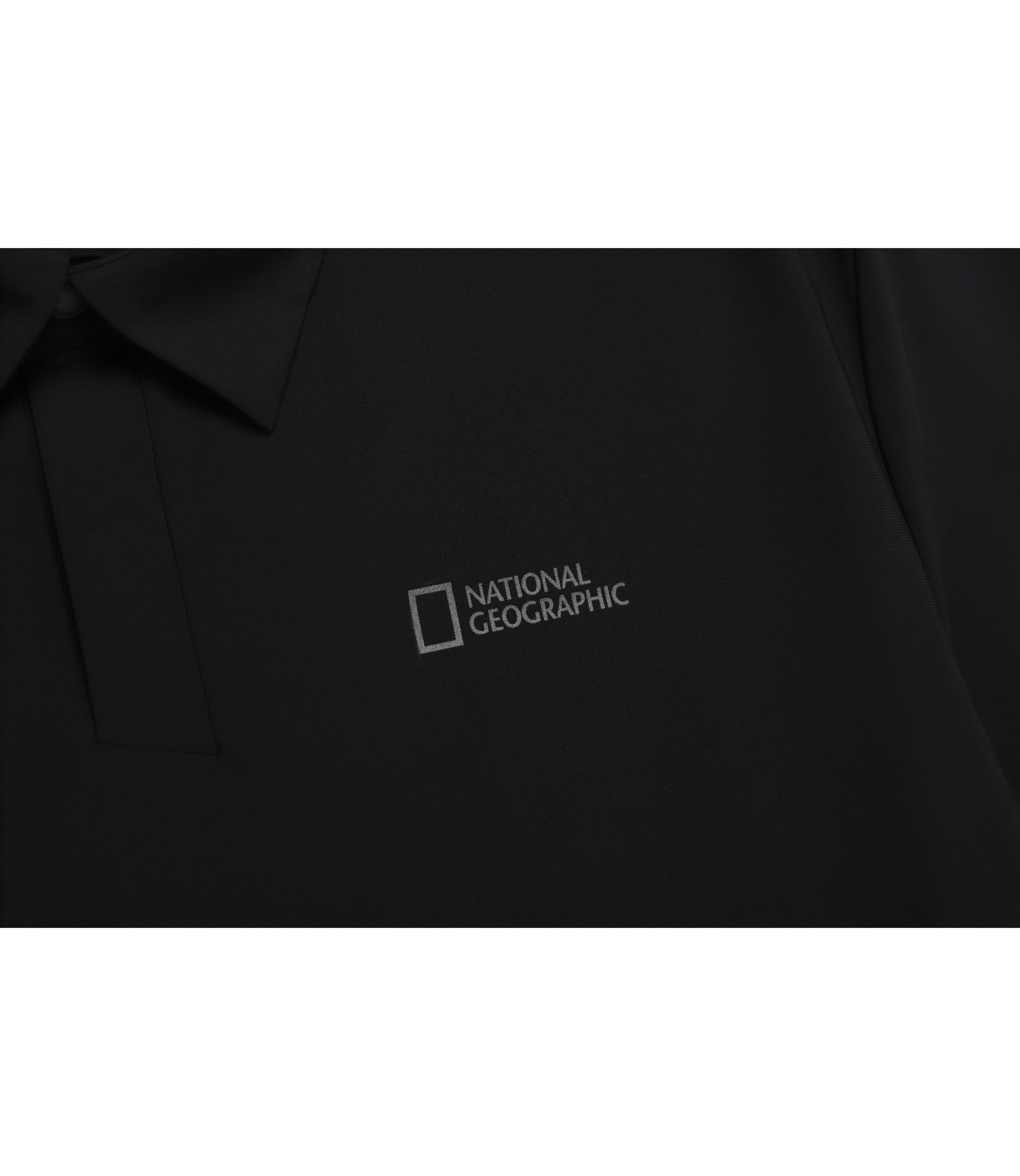 Men's Cooling Stretch Short Sleeve Polo Shirt<br>BLACK