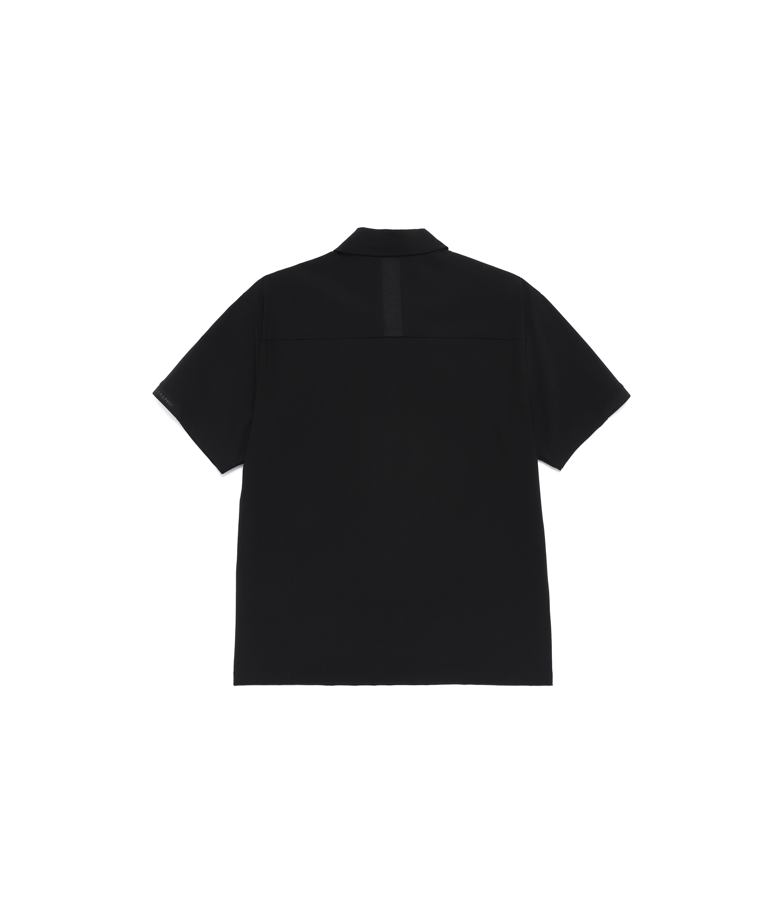 Men's Cooling Stretch Short Sleeve Polo Shirt<br>BLACK
