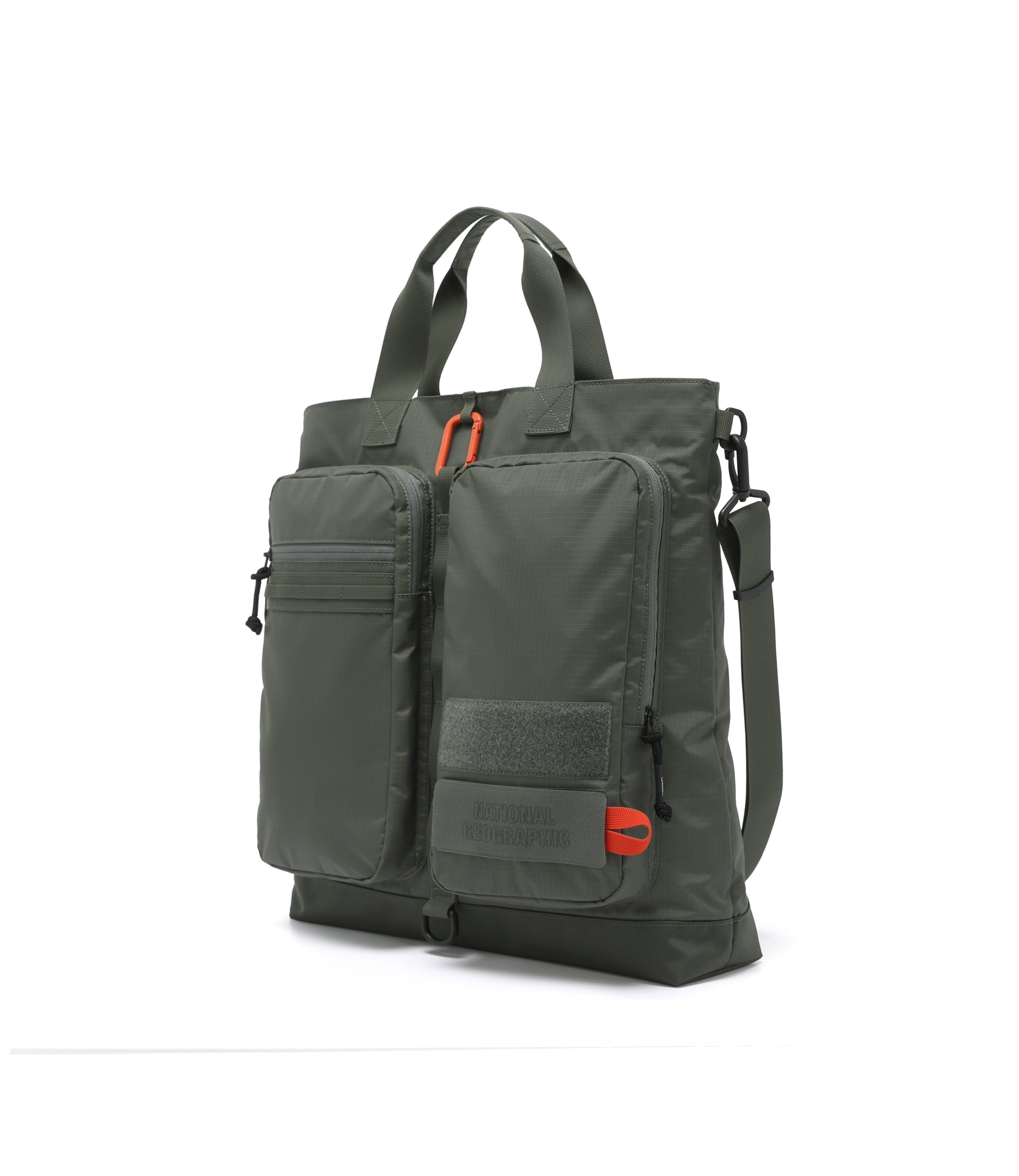 CREST Helmet Tote Bag<br>KHAKI