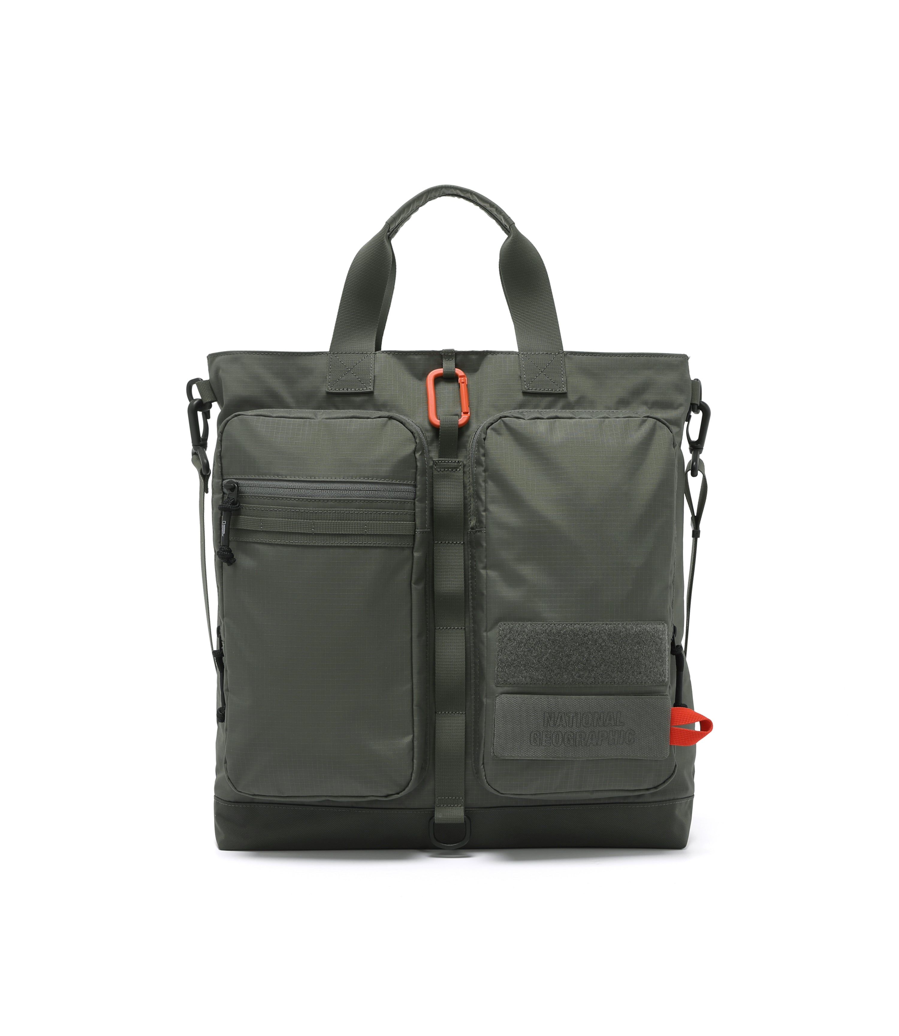 CREST Helmet Tote Bag<br>KHAKI