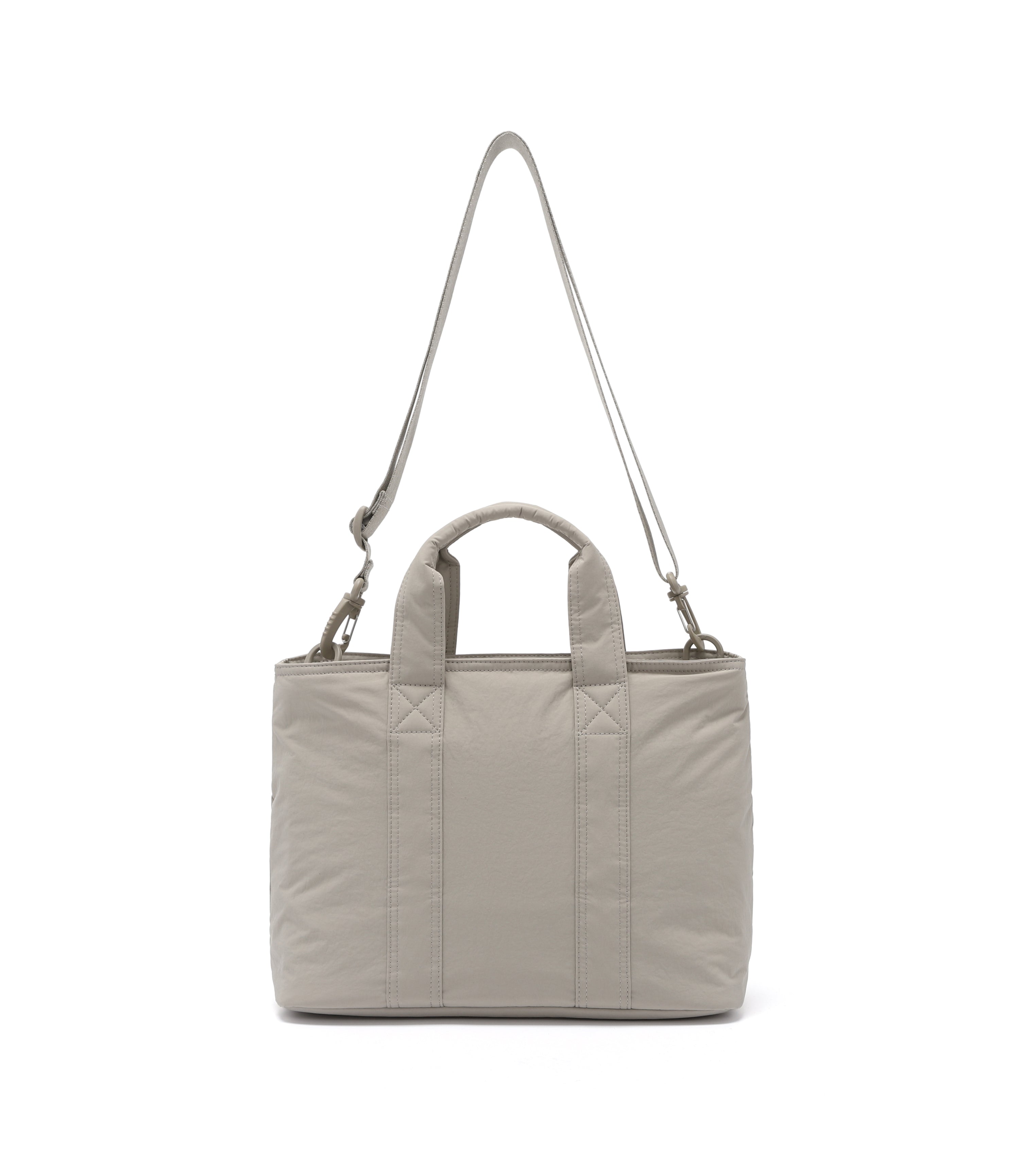 Light Wide Tote Bag<br>BEIGE