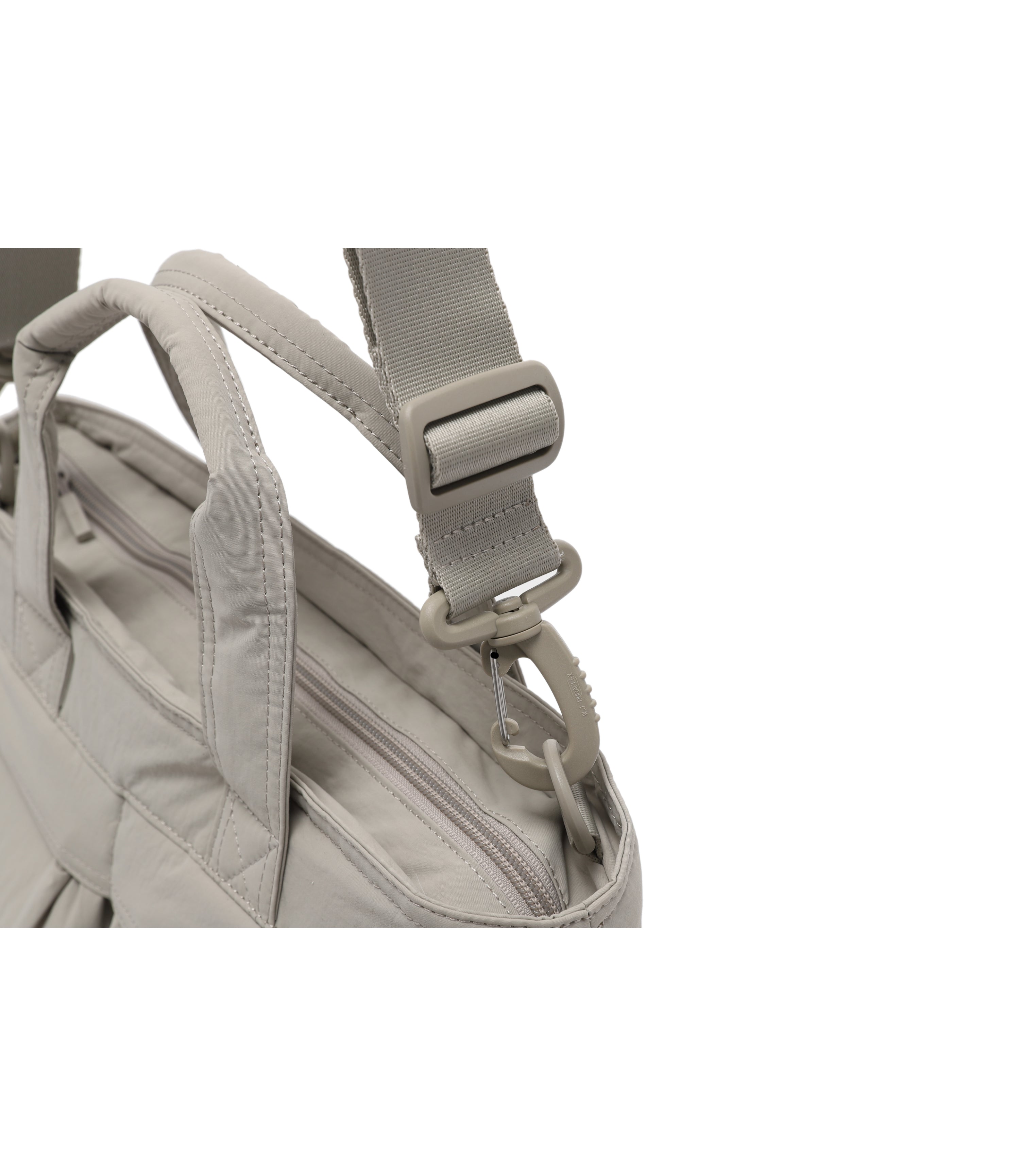 Light Wide Tote Bag<br>BEIGE