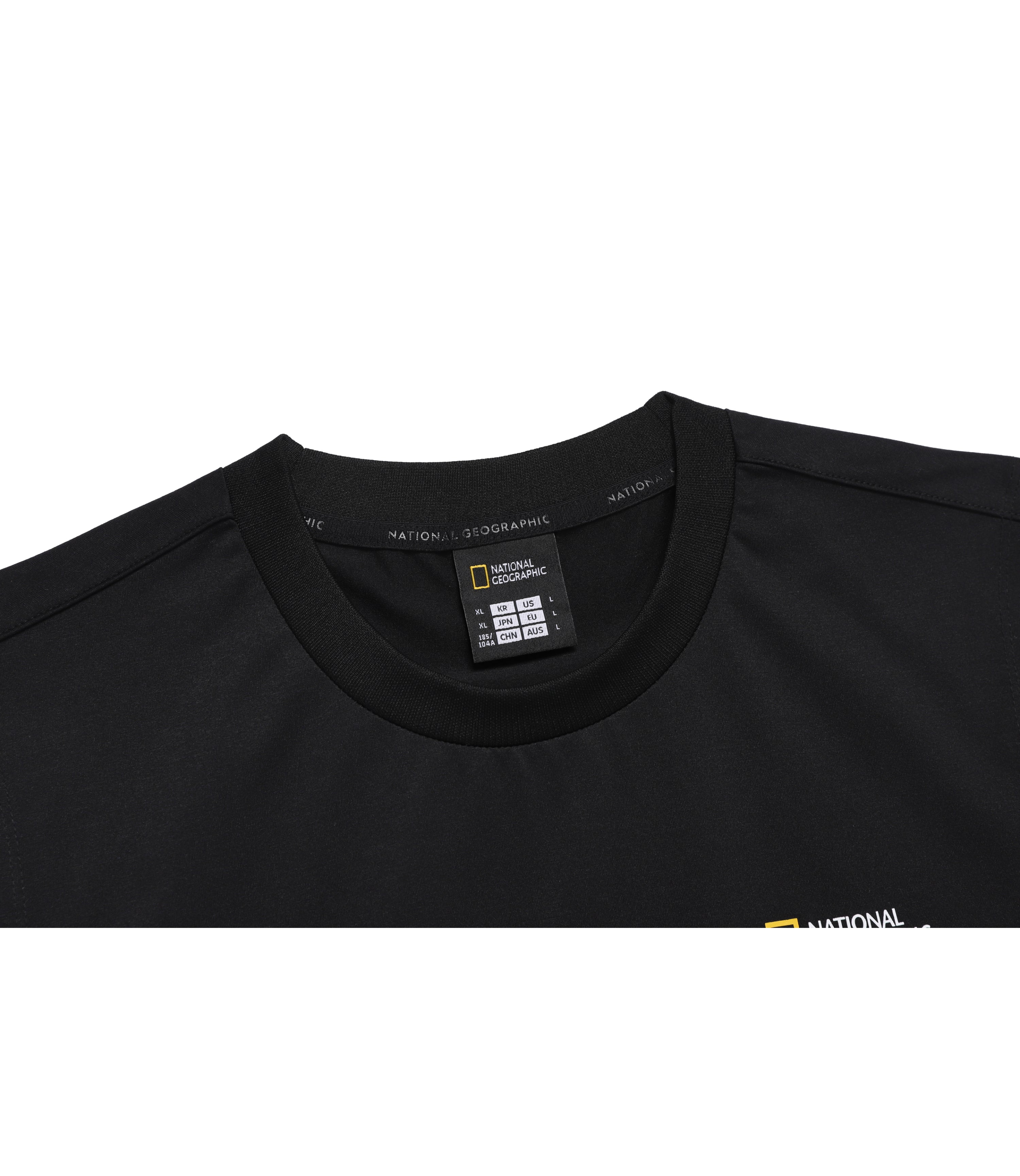 Men's Crow Sorona Cool Touch Graphic Semi-Overfit Sleeveless Tee<br>BLACK