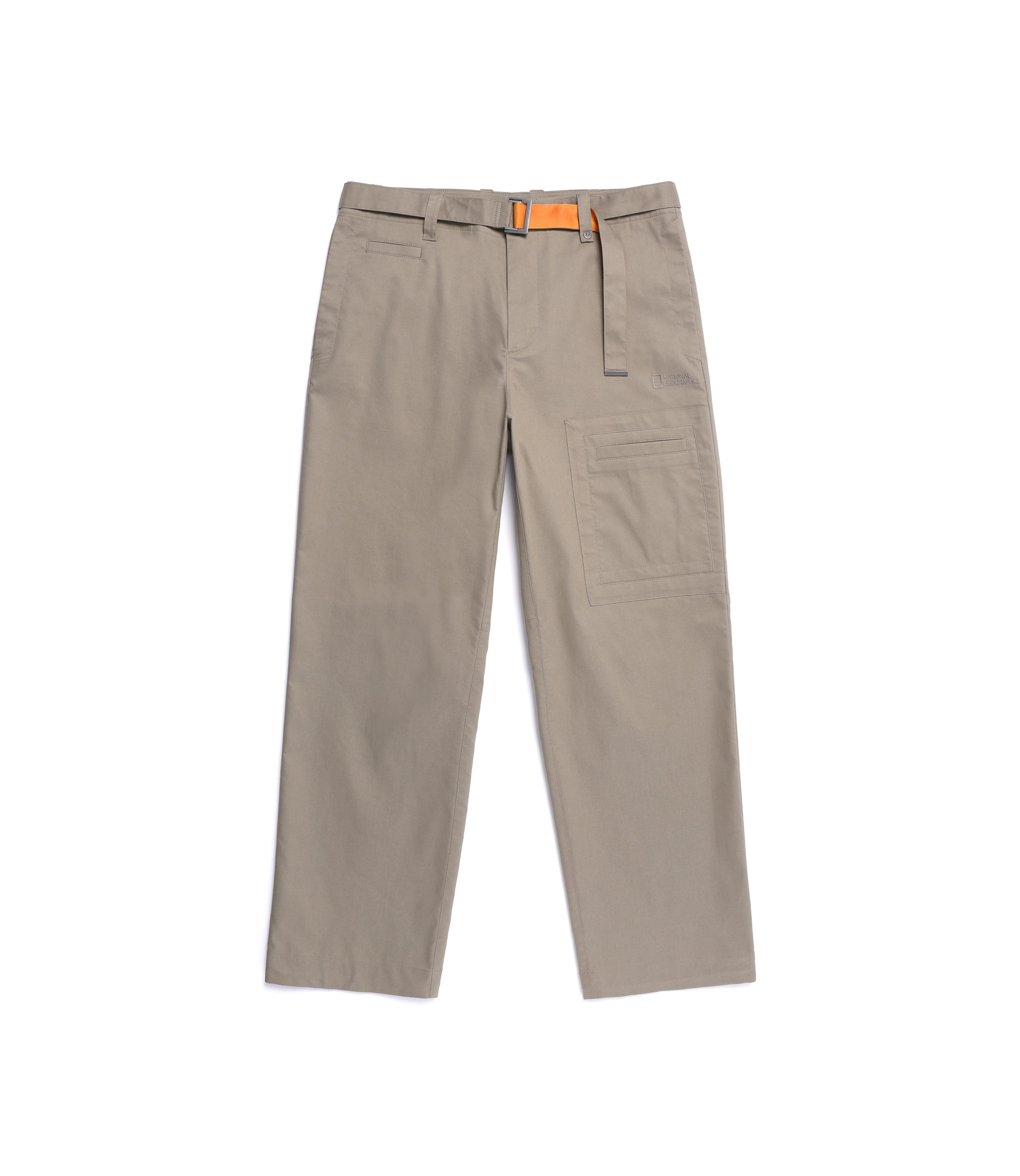 Men's NRN Belted Pants<br>OAK BEIGE