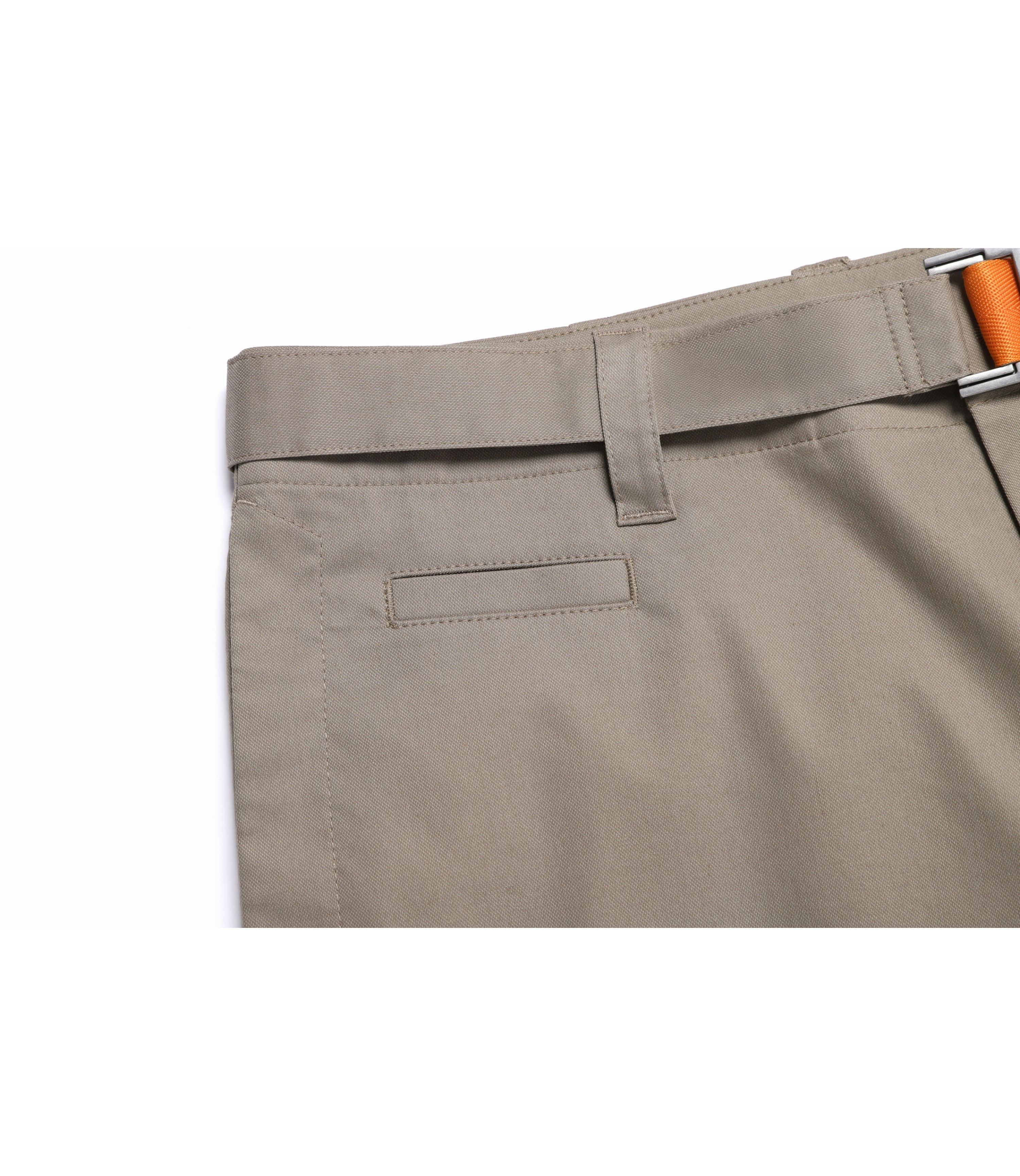 Men's NRN Belted Pants<br>OAK BEIGE