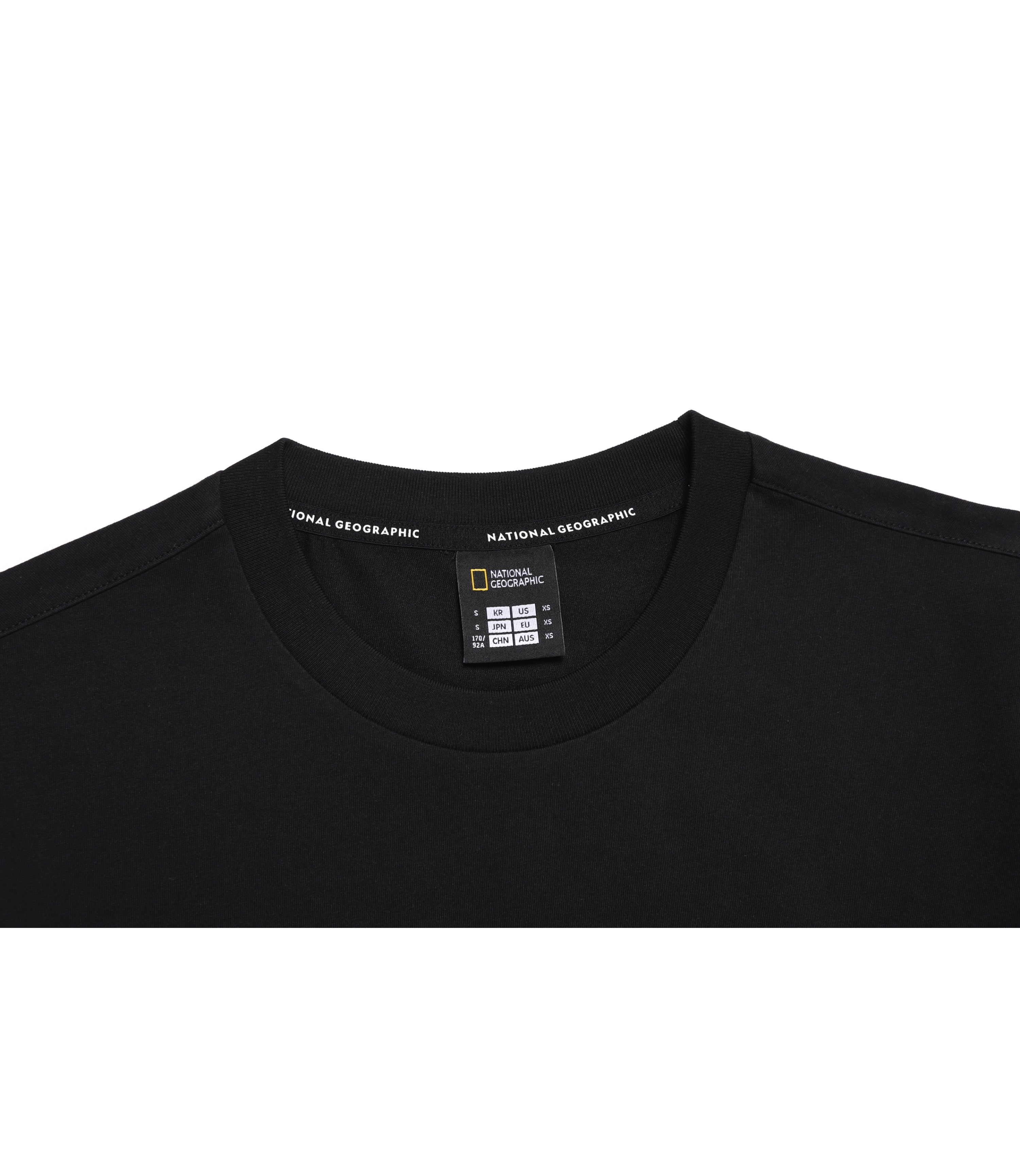 Unisex NEODY Logo Basic Fit Long Sleeve Tee<br>CARBON BLACK