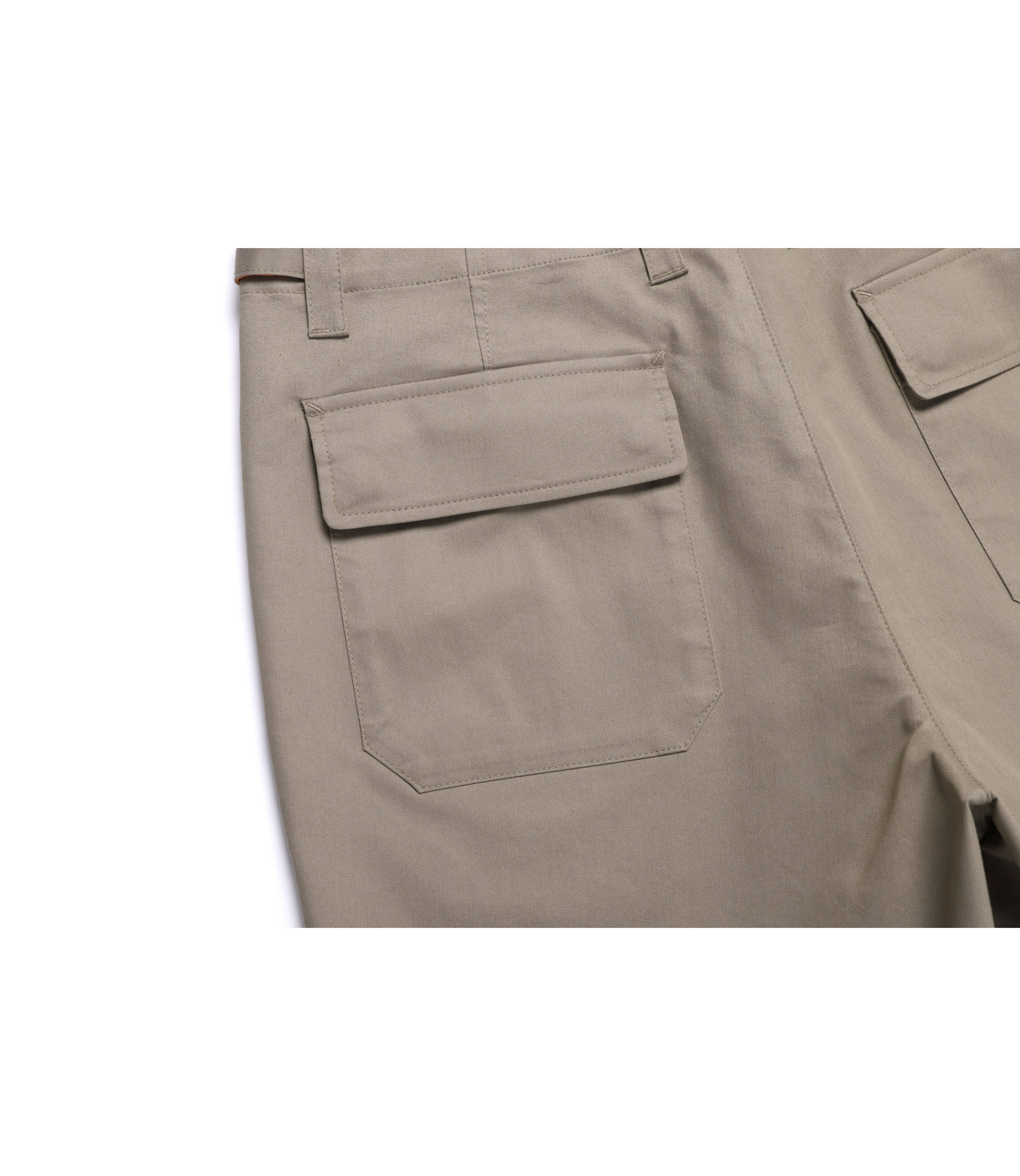 Men's NRN Belted Pants<br>OAK BEIGE