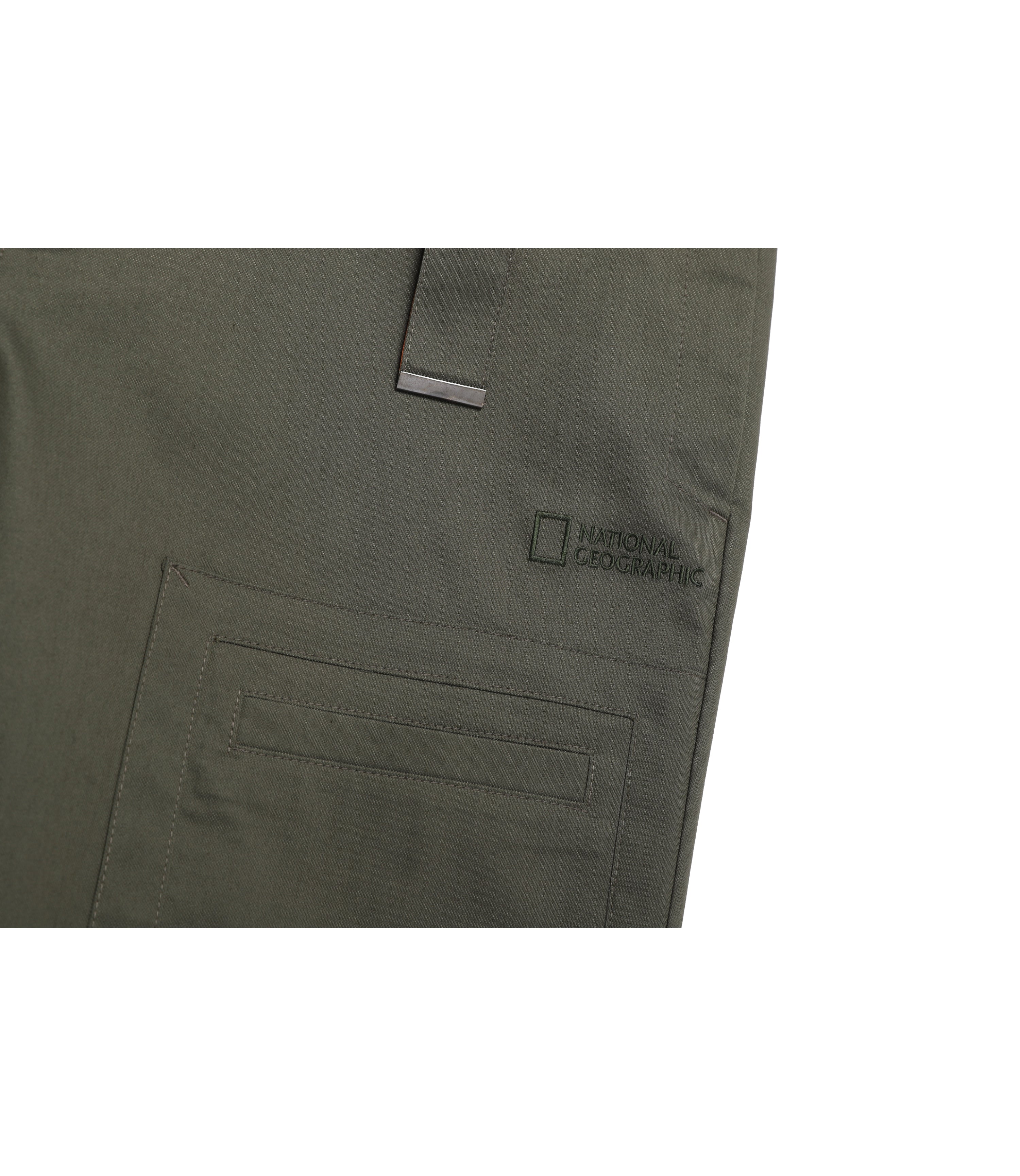 Men's NRN Belted Pants<br>OLIVE KHAKI
