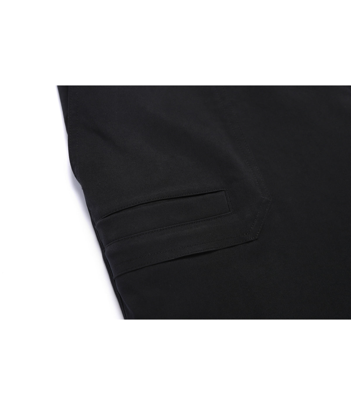 Men's Tanu Regular Fit Straight Pants<br>BLACK