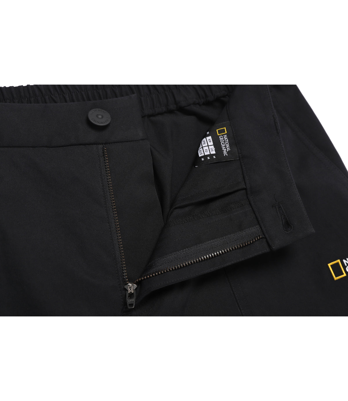 Men's Tanu Regular Fit Straight Pants<br>BLACK