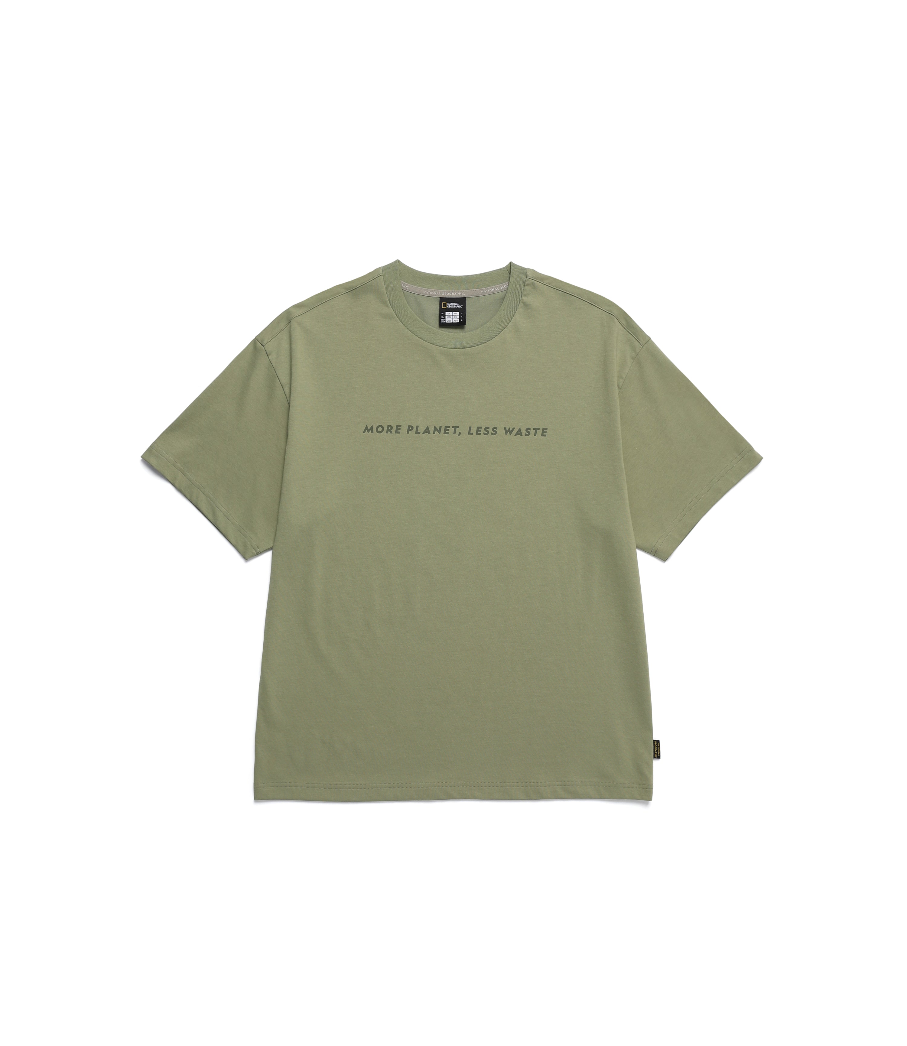 Unisex Graphic Short Sleeve Tee<br>LICHEN KHAKI