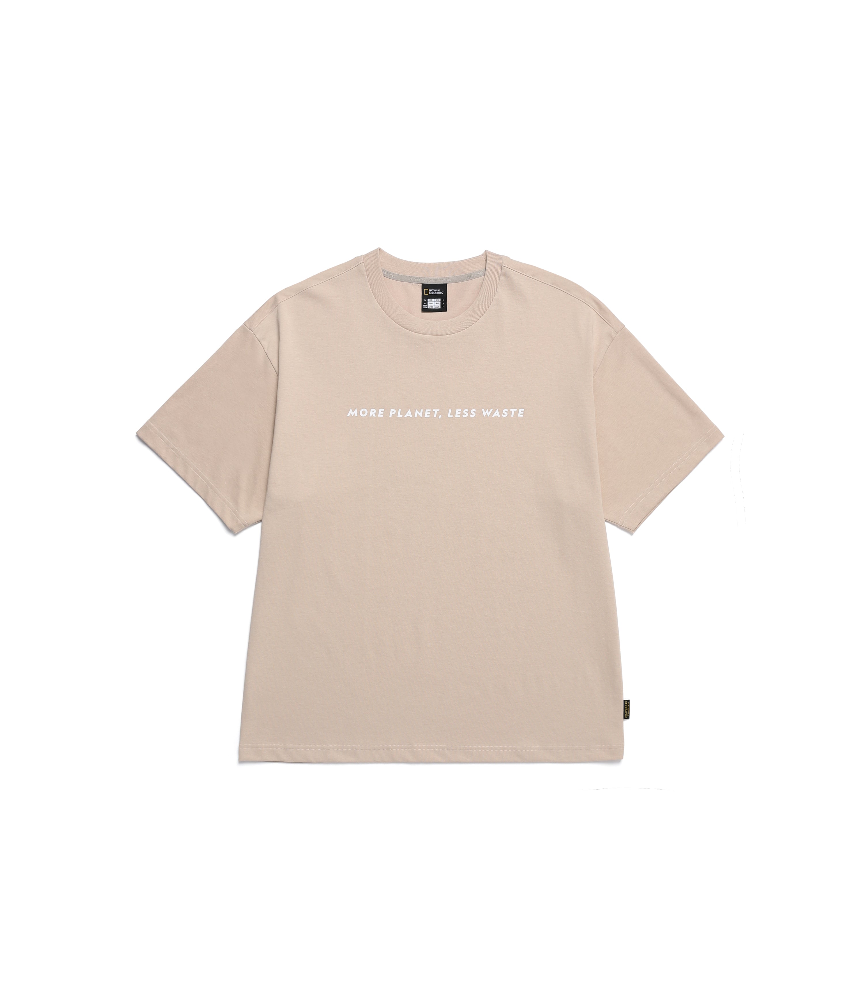 Unisex Graphic Short Sleeve Tee 1<br>BEIGE