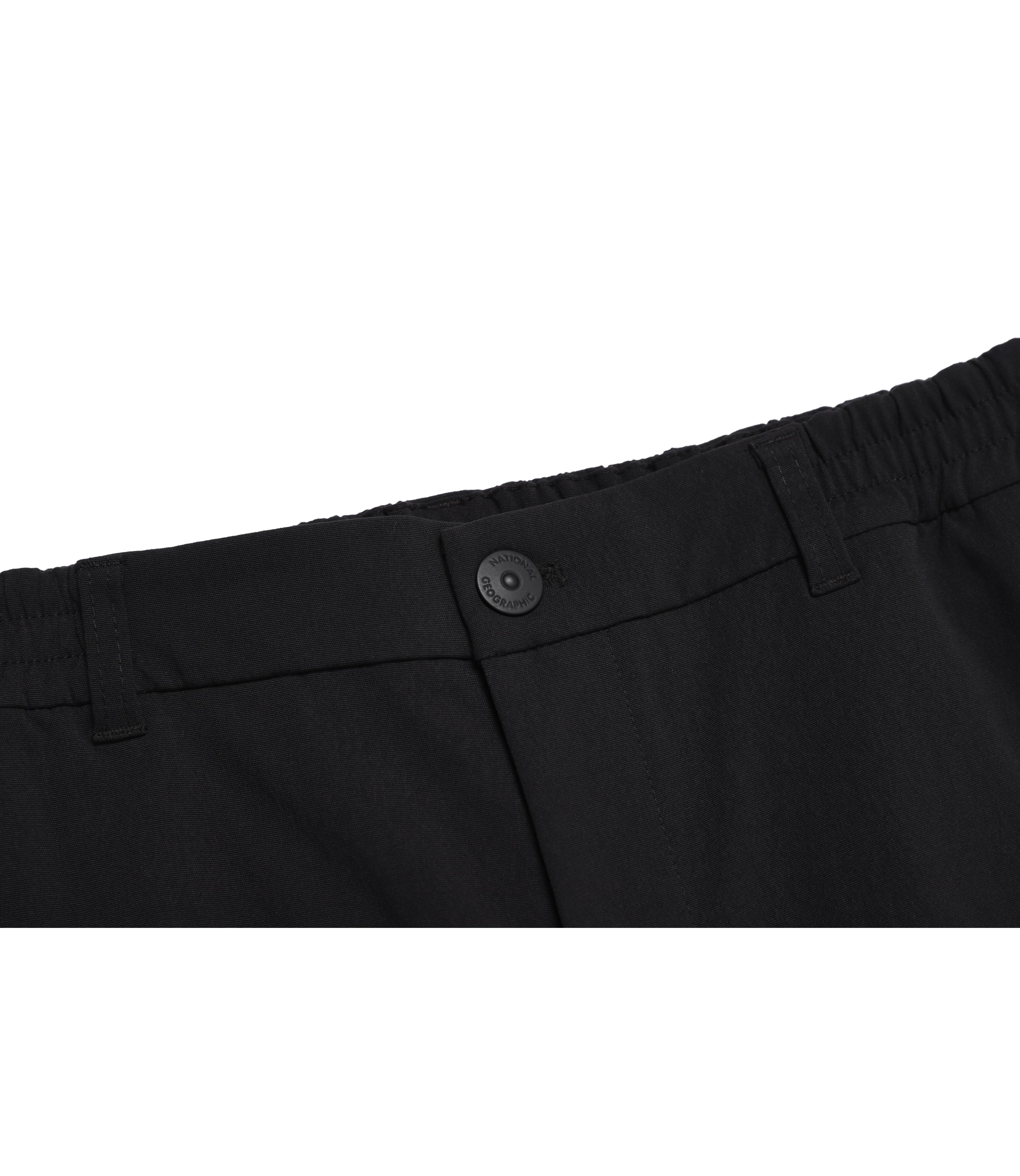 Men's Cargo Semi Loose Straight Pants<br>BLACK