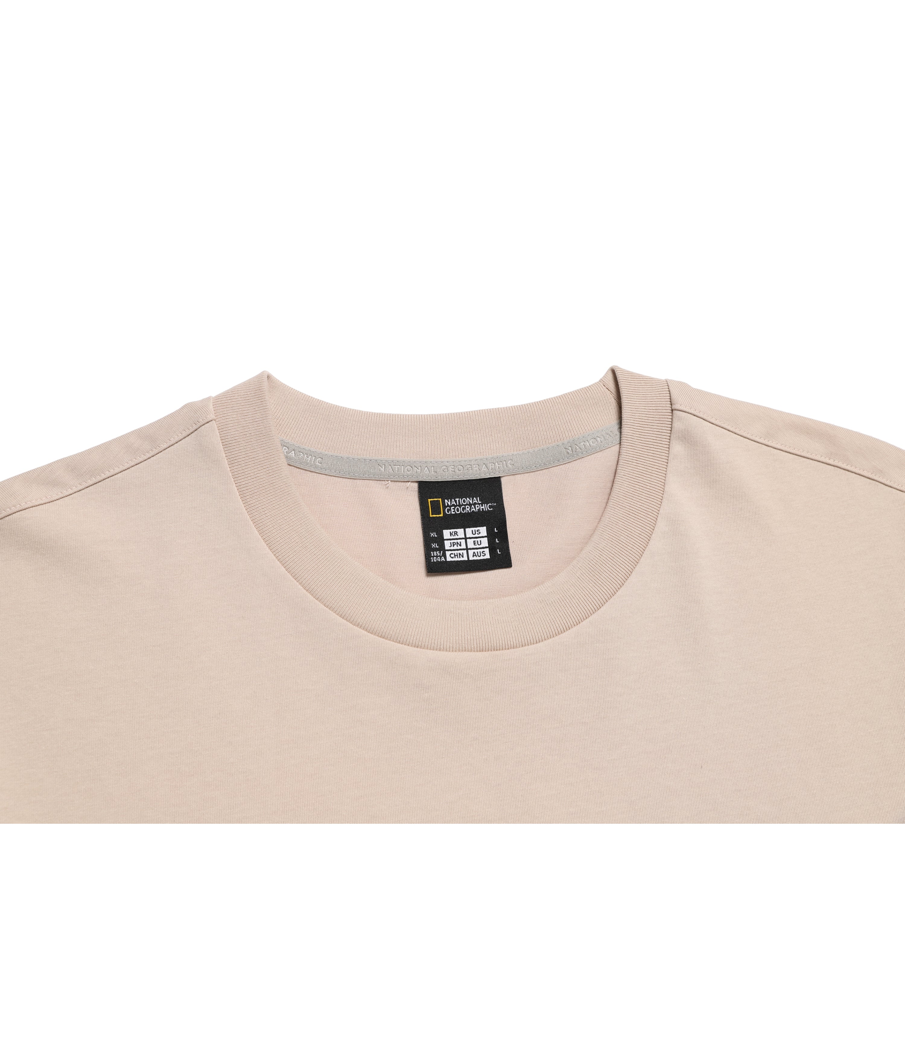 Unisex Graphic Short Sleeve Tee 1<br>BEIGE