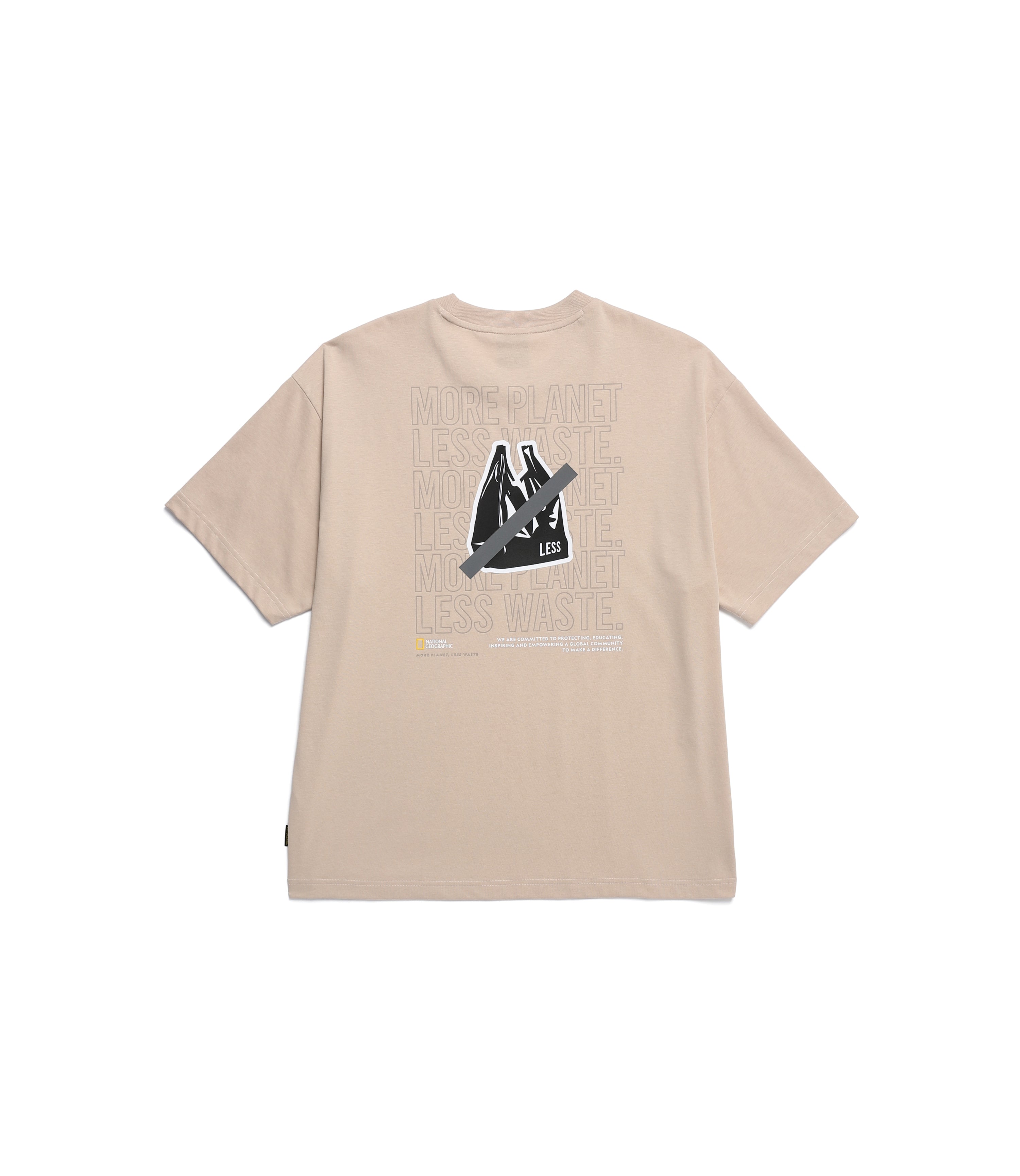 Unisex Graphic Short Sleeve Tee 1<br>BEIGE