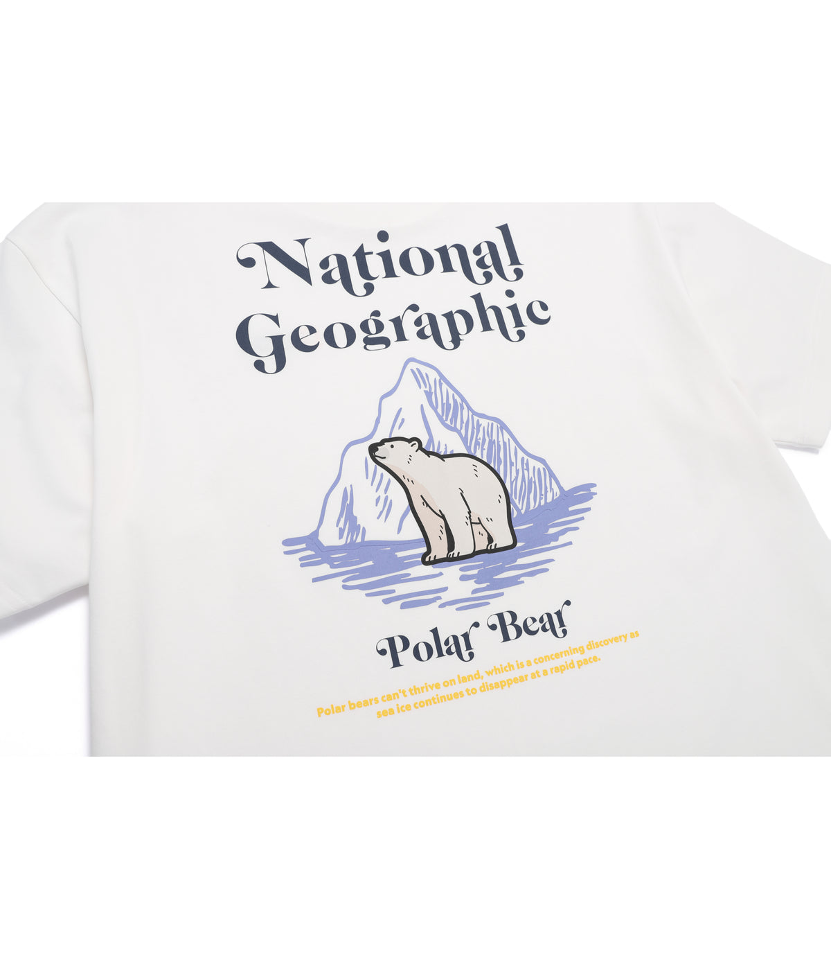 Unisex Animal Graphic Semi-Overfit Short Sleeve T-Shirt<br>O/WHITE