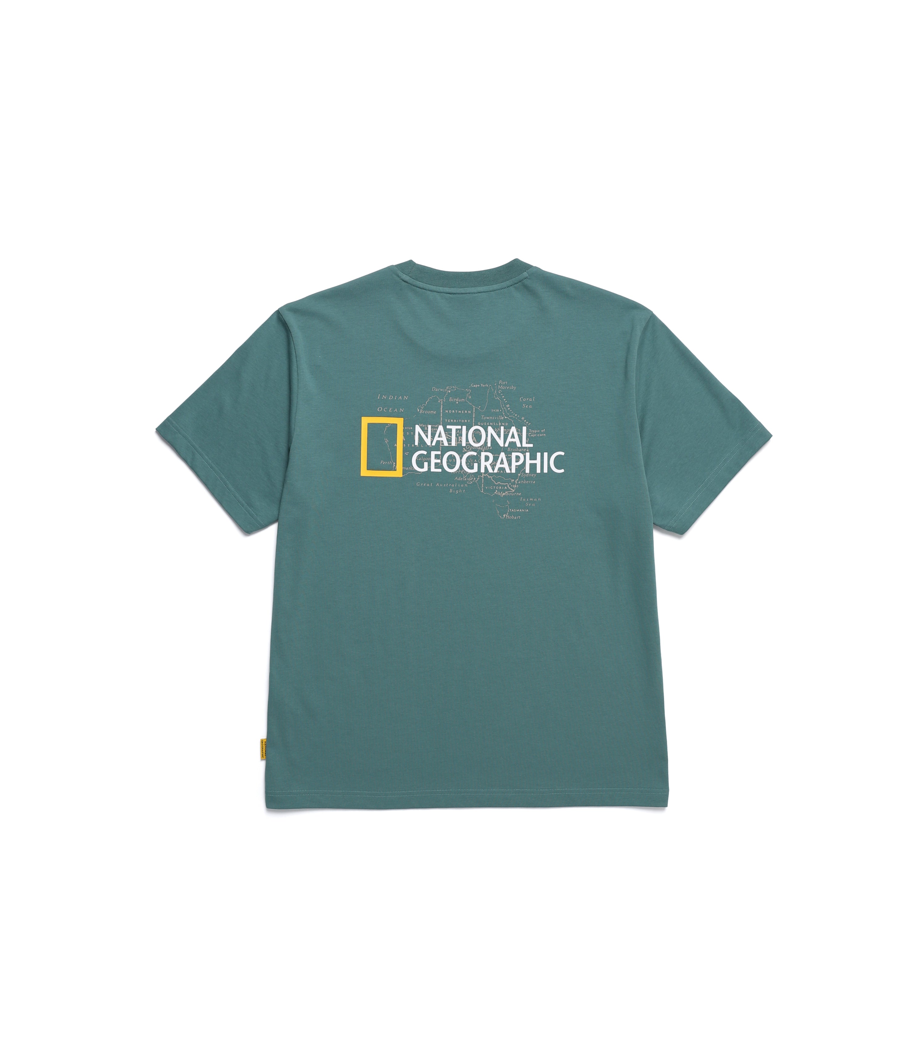 Unisex MANTELLA Logo Short Sleeve Tee<br>H/KHAKI